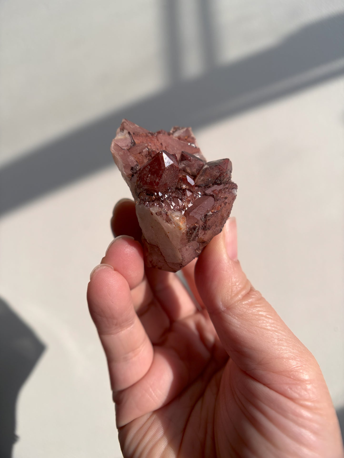 Ishuko Red Phantom Quartz 78g