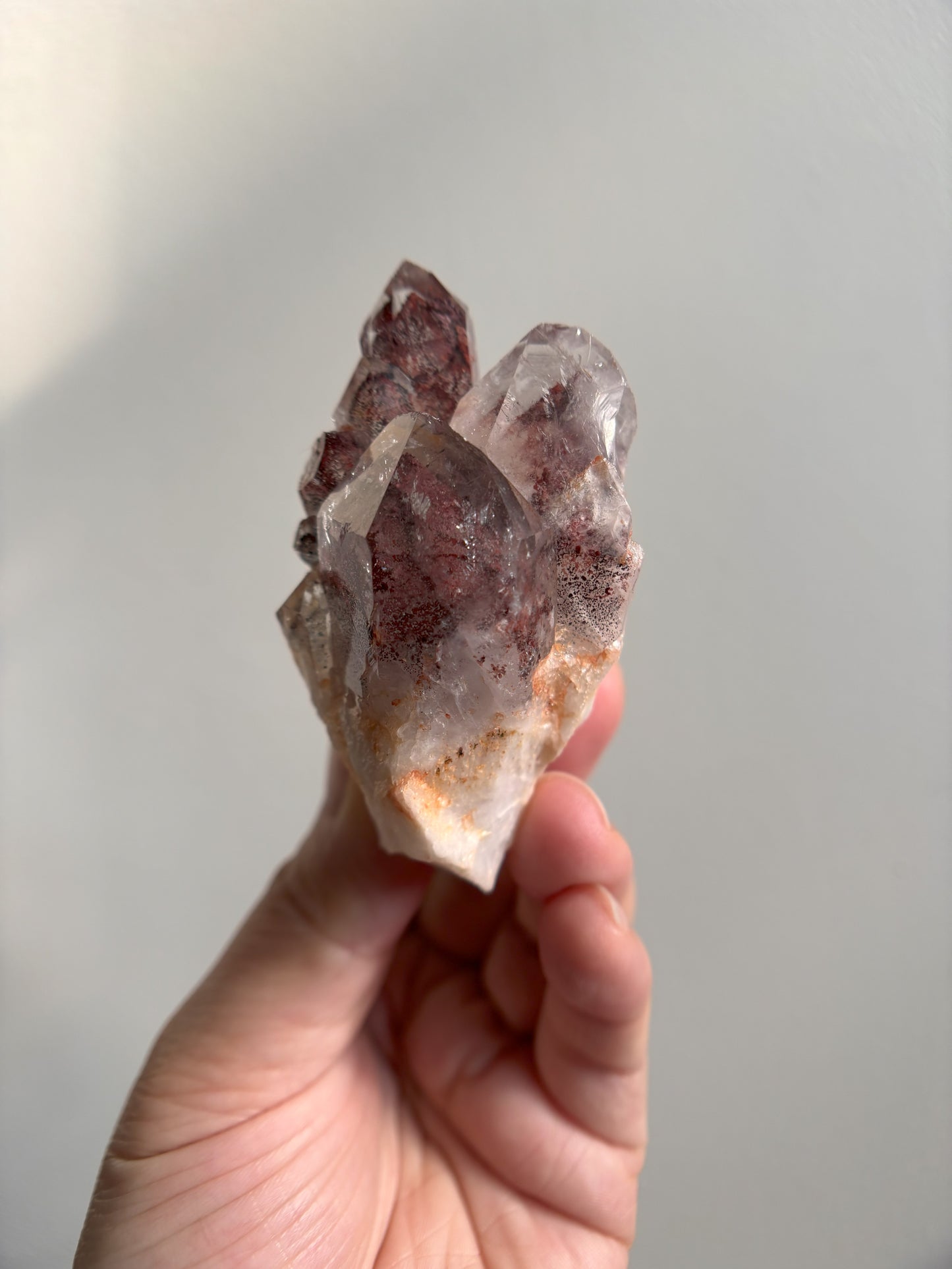 Ishuko Red Phantom Quartz 79g