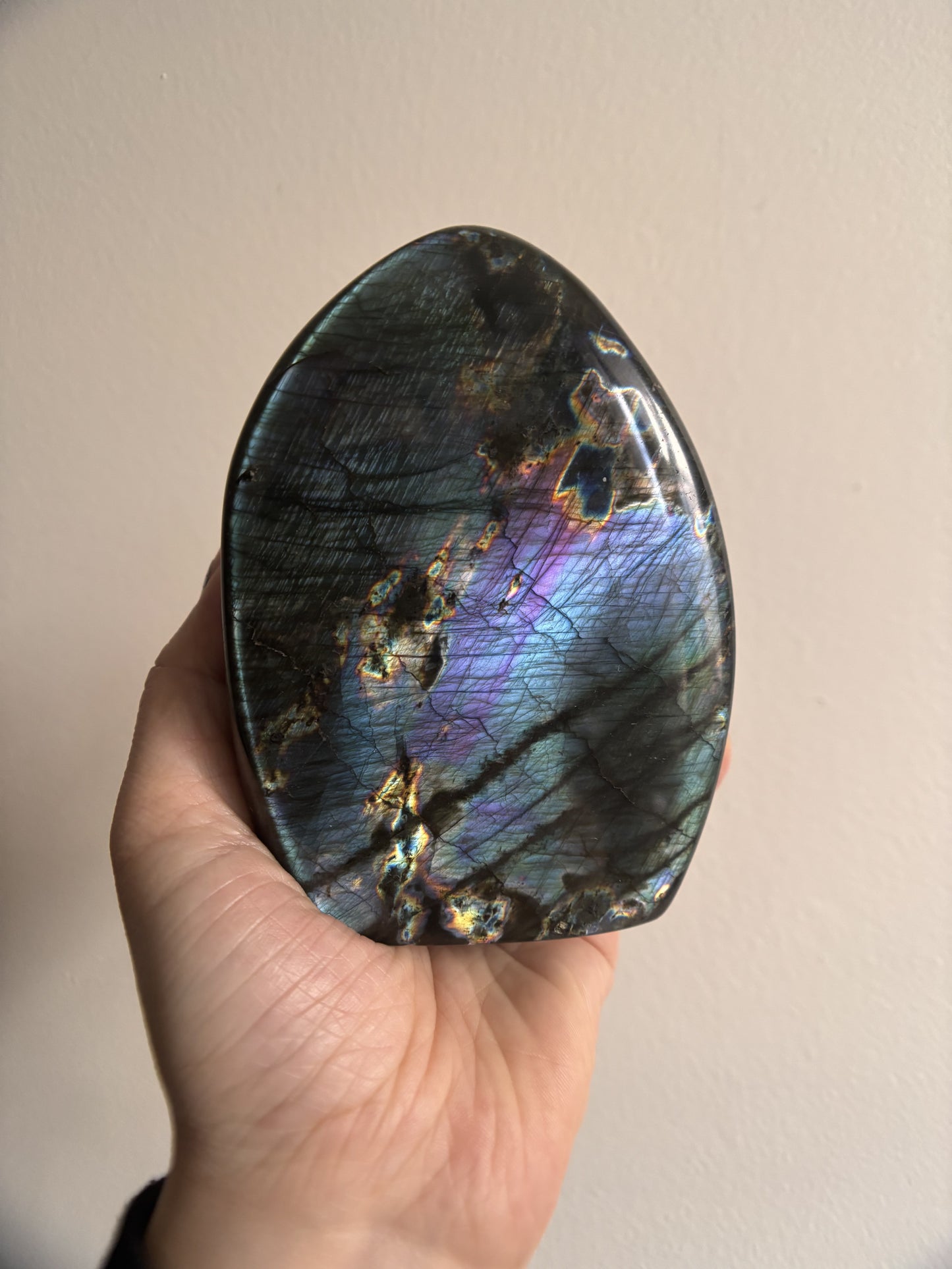 AAA Labradorite Standing Freeform 1.6lbs