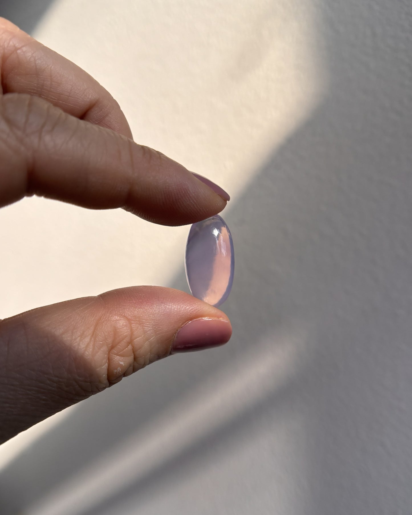 Lavender Moon Quartz Lingam 3.9g