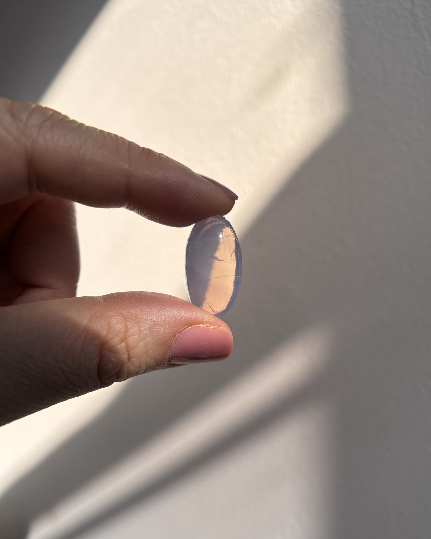 Lavender Moon Quartz Lingam 5.5g