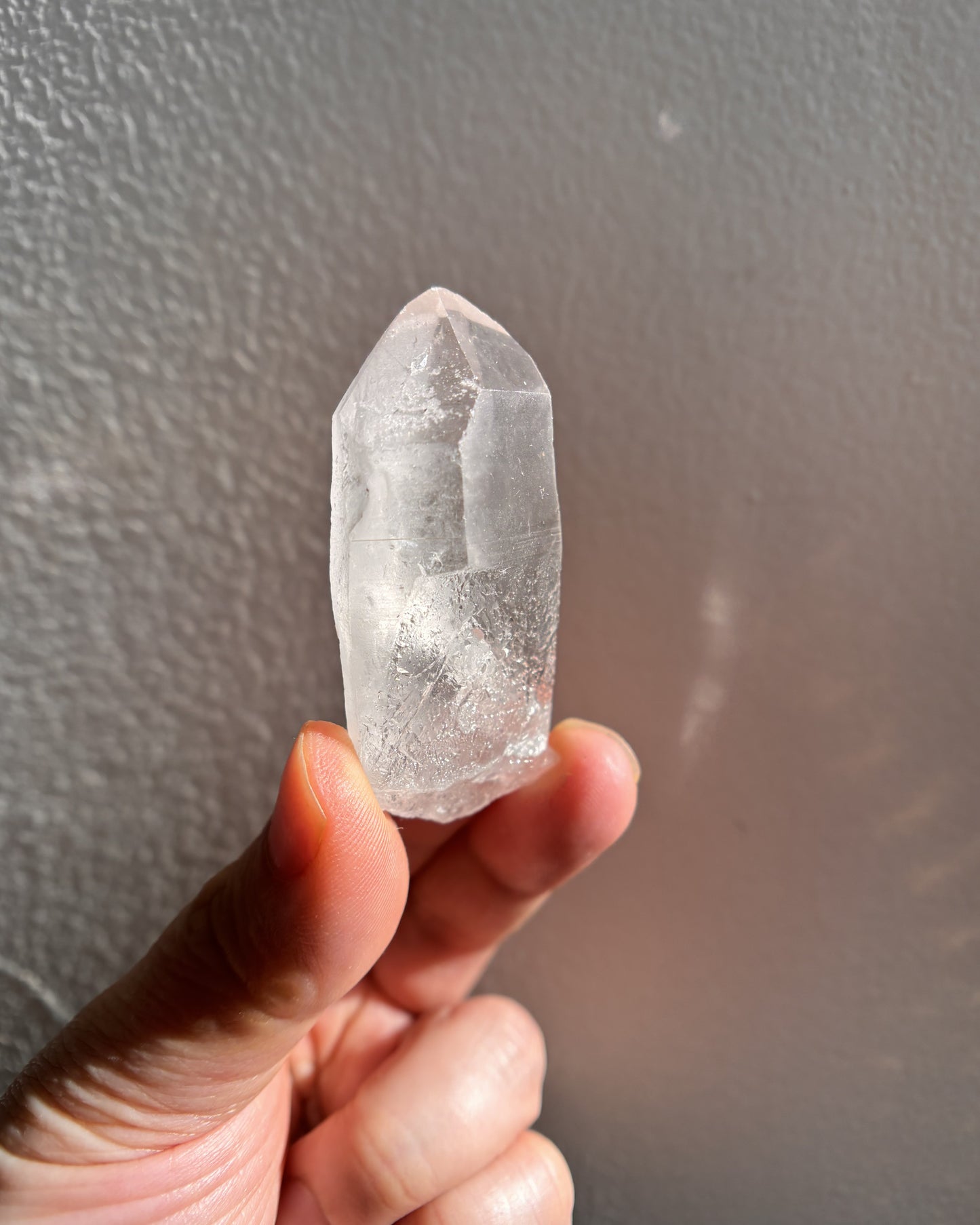 Lemurian Raw Point with Key Formation 27g