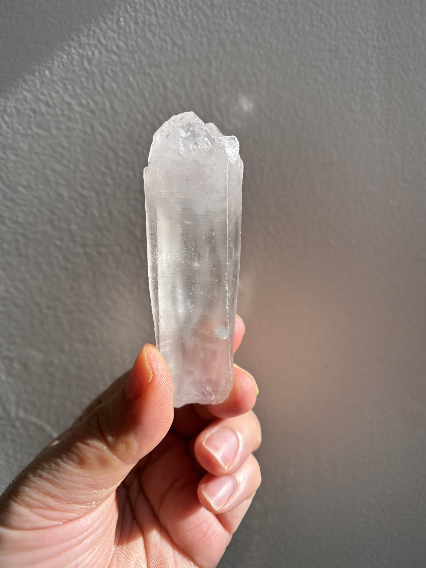 Lemurian Raw Point 52g