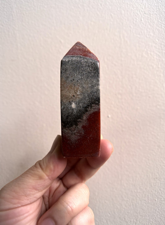 Mini Mexican Banded Calcite Tower 120g