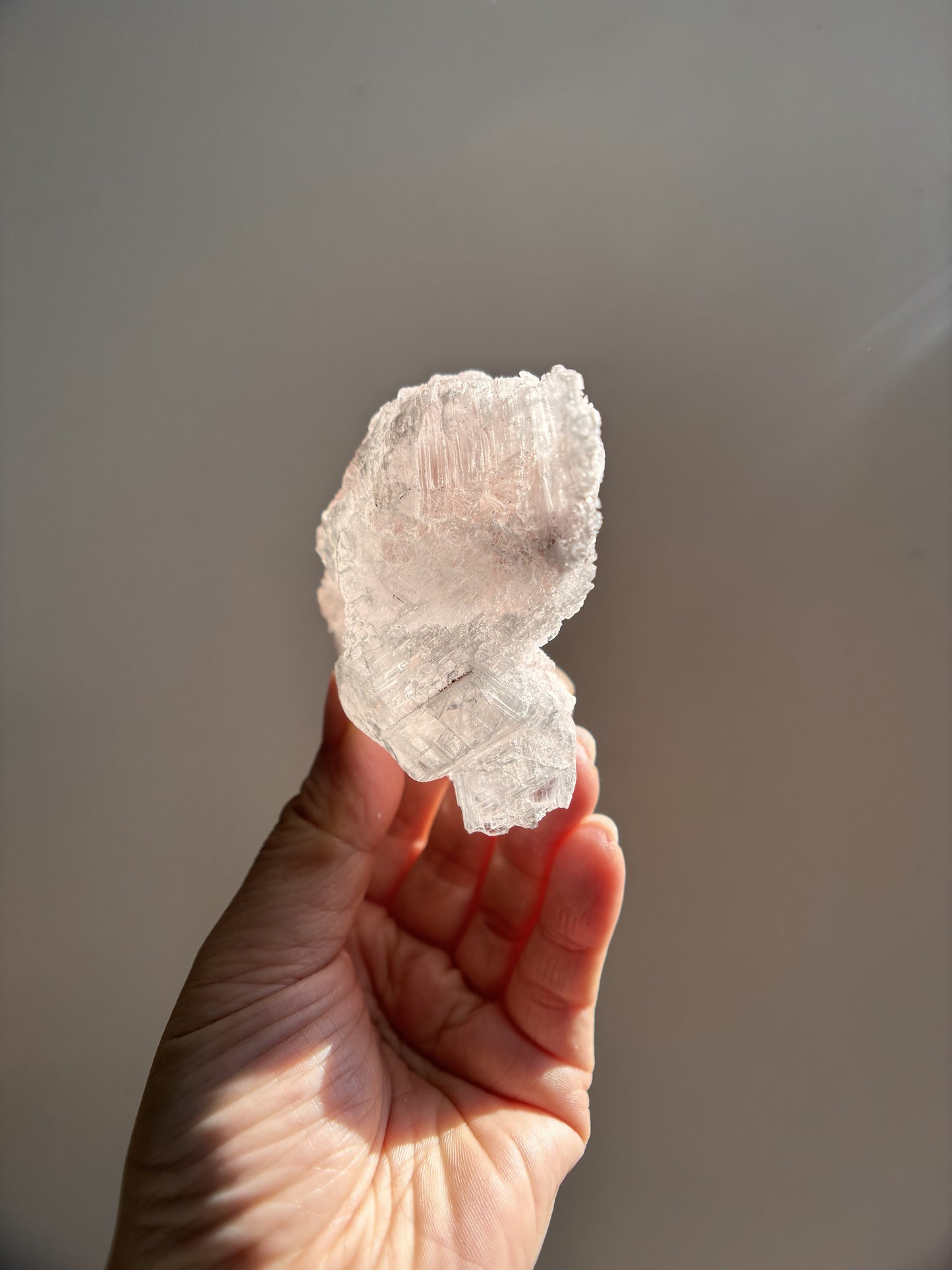 Mexican Selenite with Hematite 182.8g