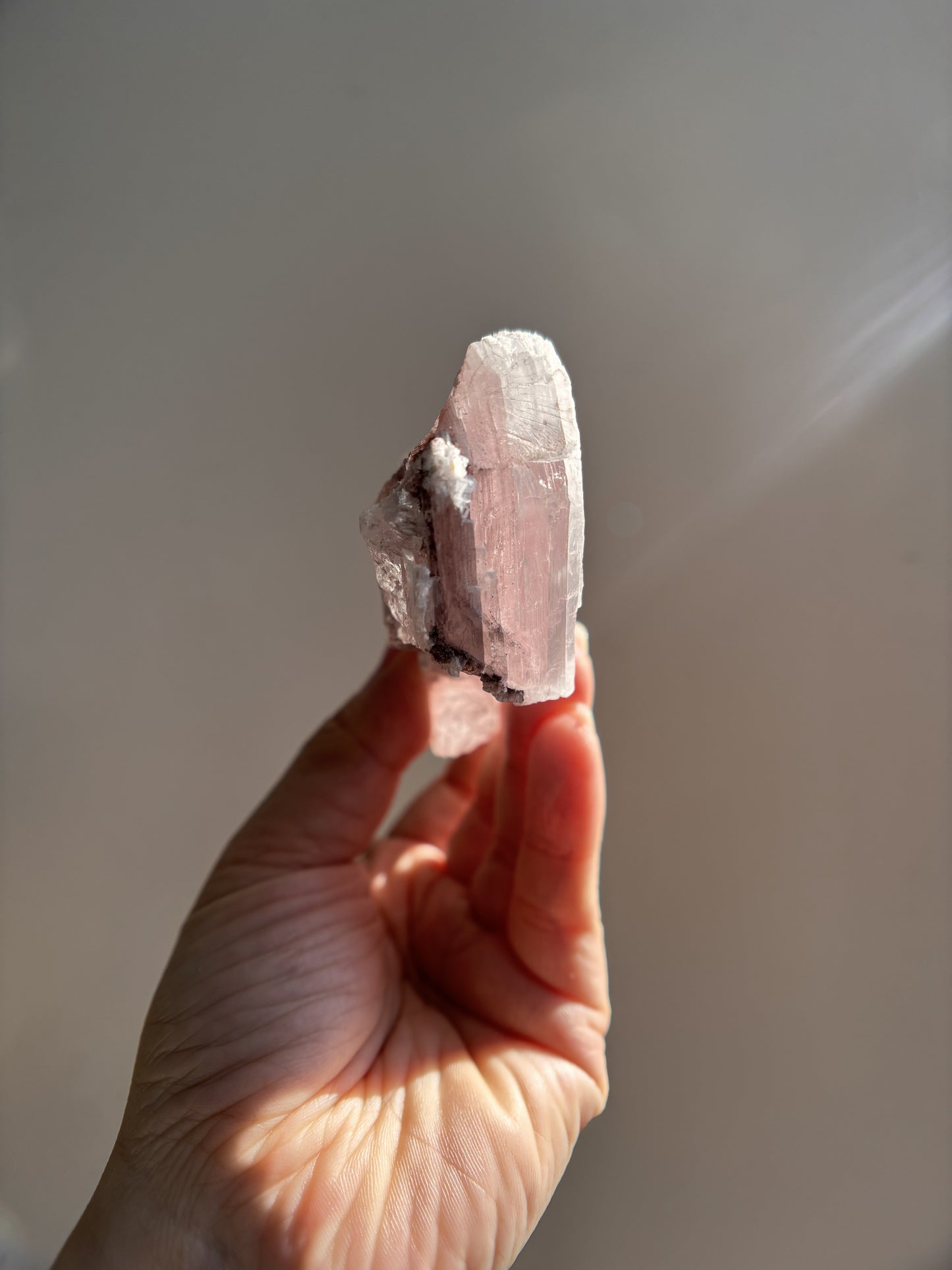 Mexican Selenite with Hematite 171.6g