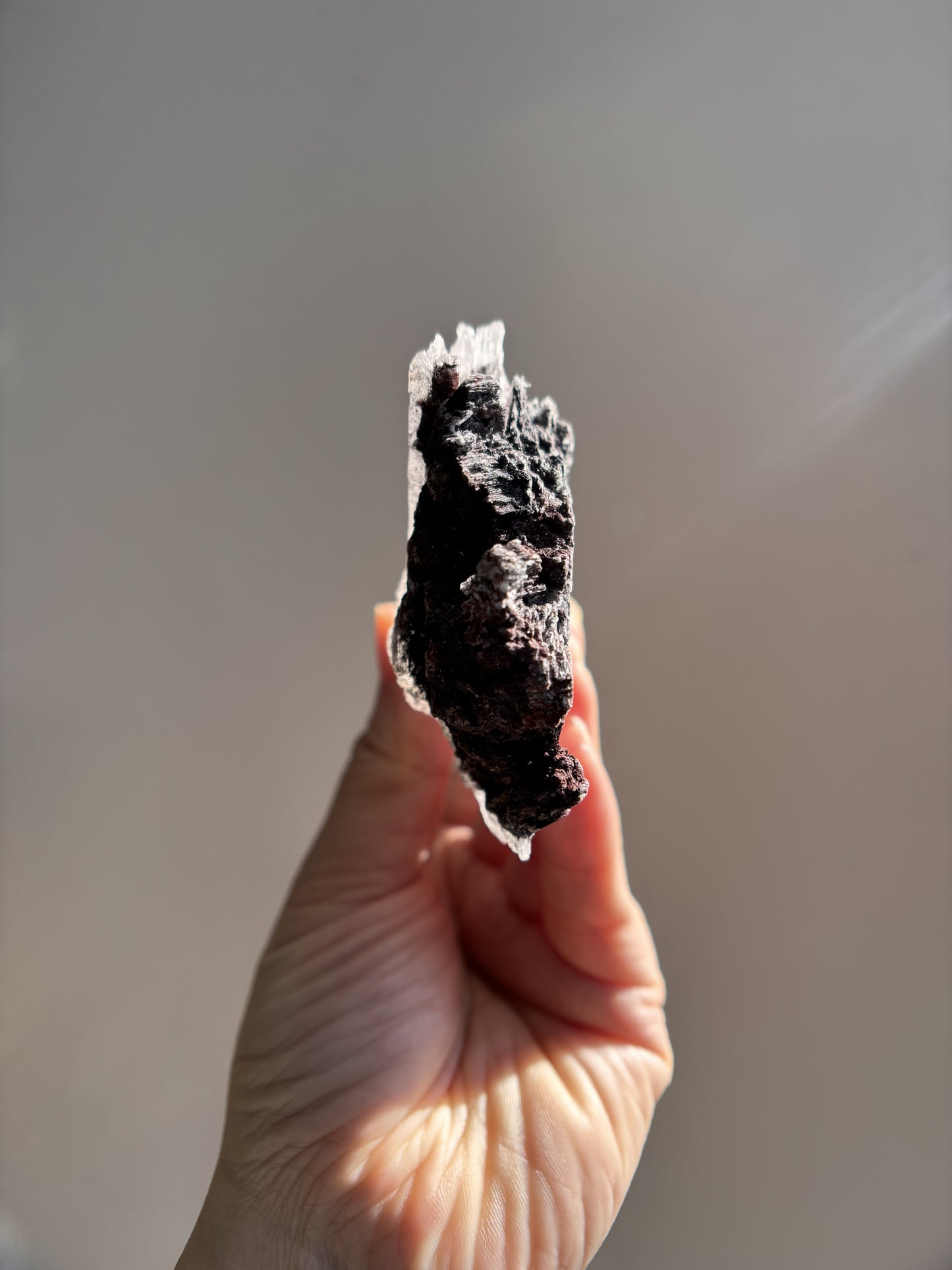 Mexican Selenite with Hematite 182.9g