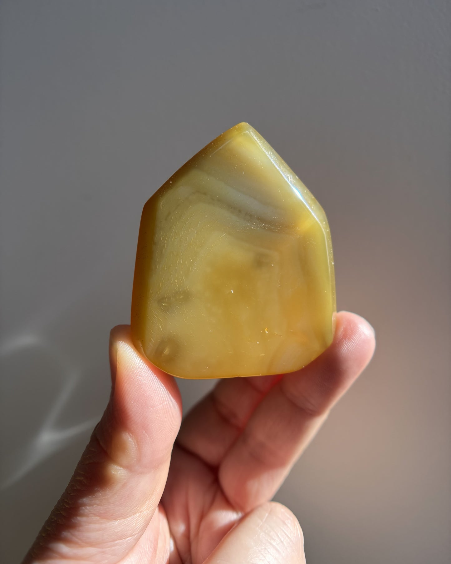 Mini Agate Standing Point 63g