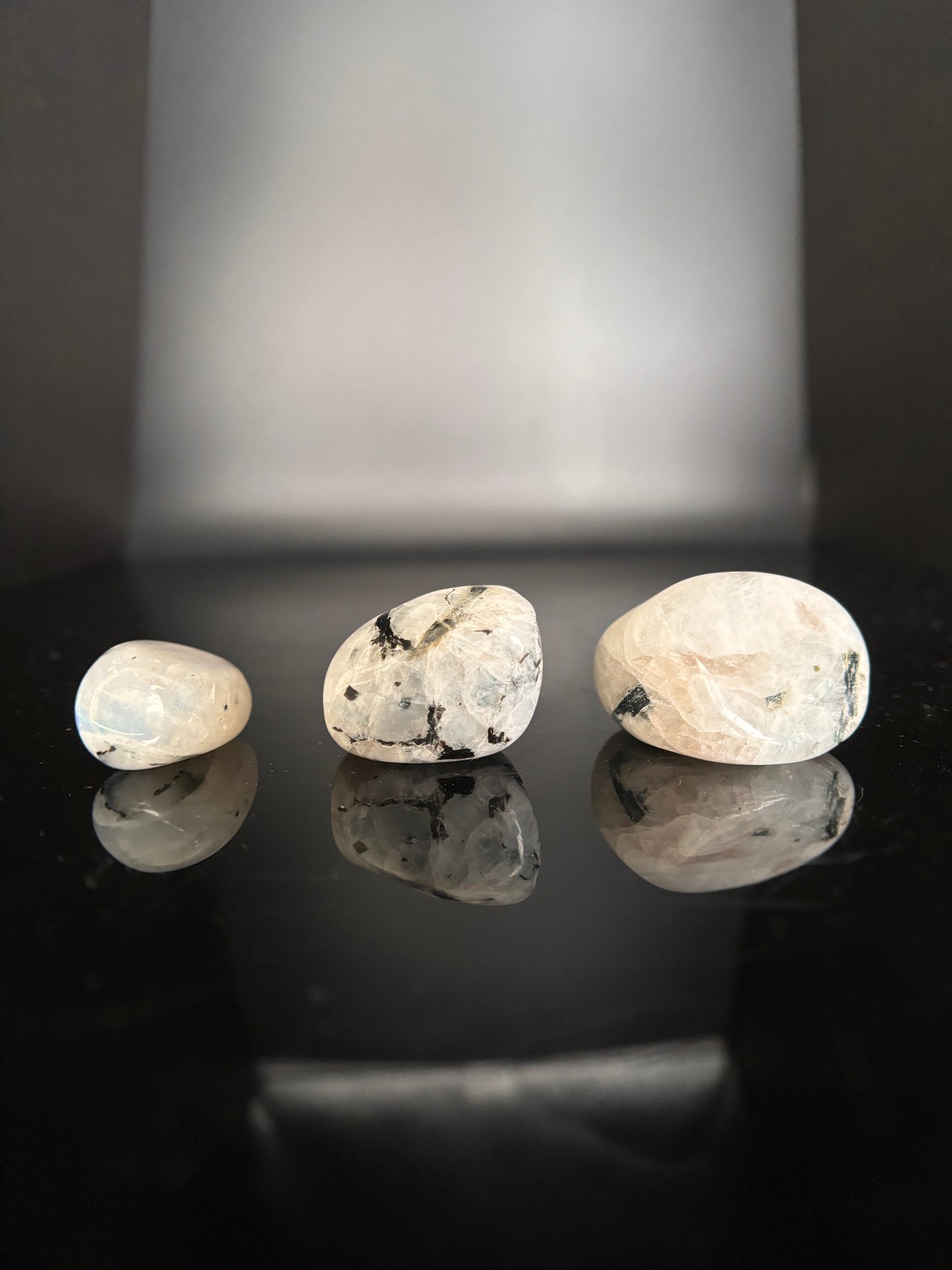 White Moonstone Tumbles