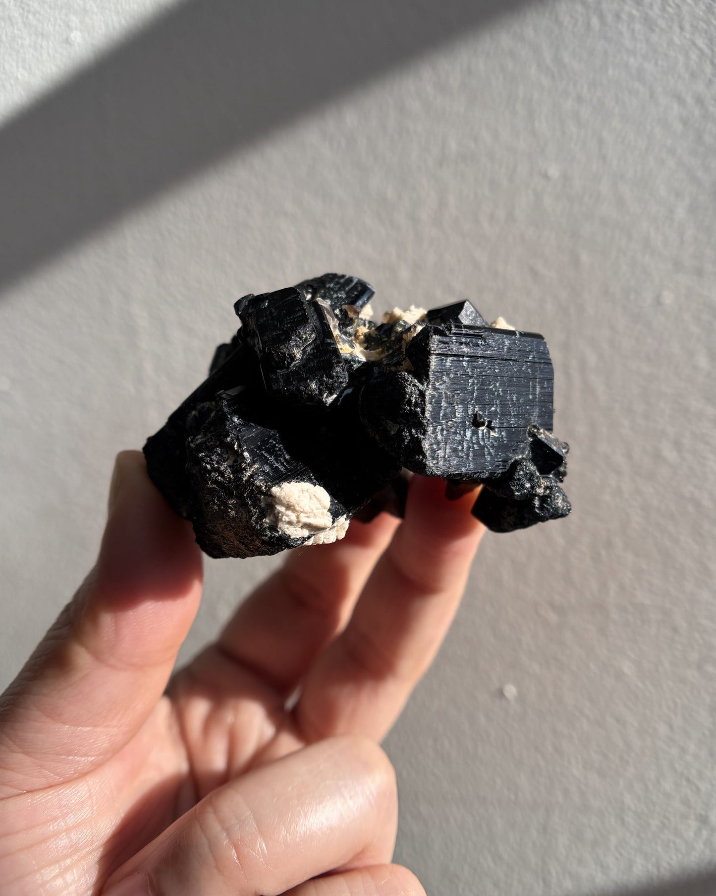 Namibian Black Tourmaline Mixed Minerals 102.1g
