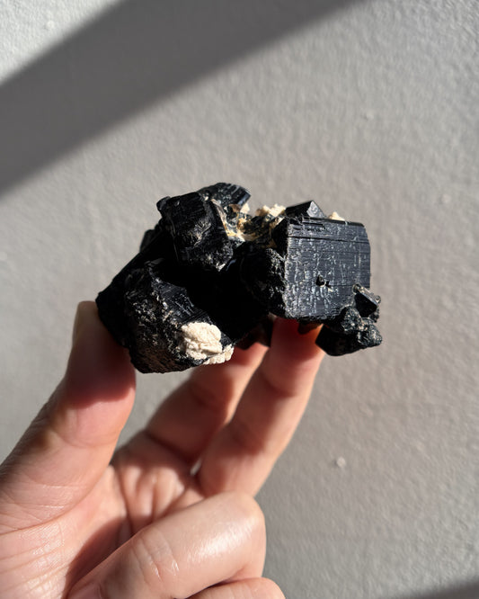 Namibian Black Tourmaline Mixed Minerals 102.1g