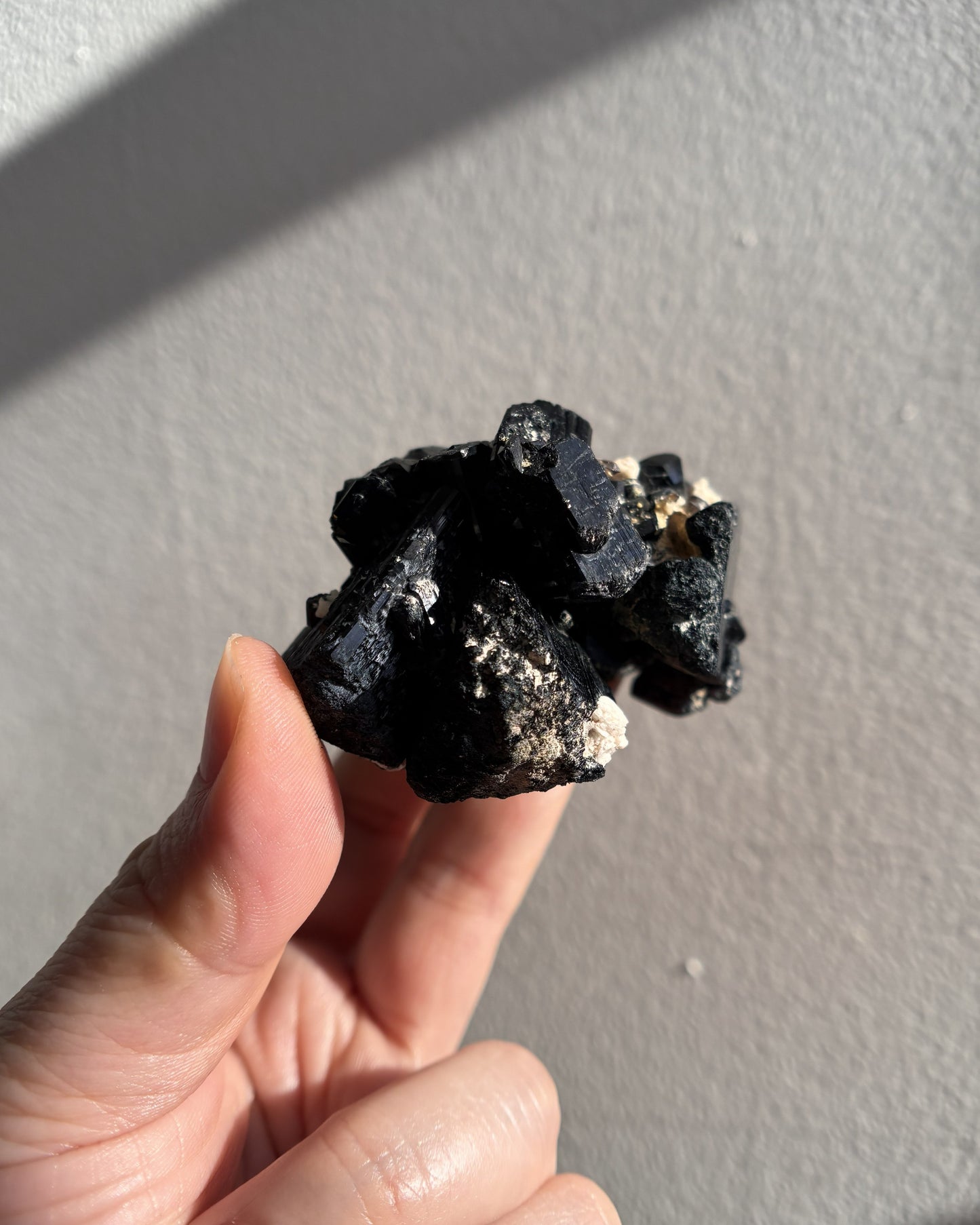 Namibian Black Tourmaline Mixed Minerals 102.1g