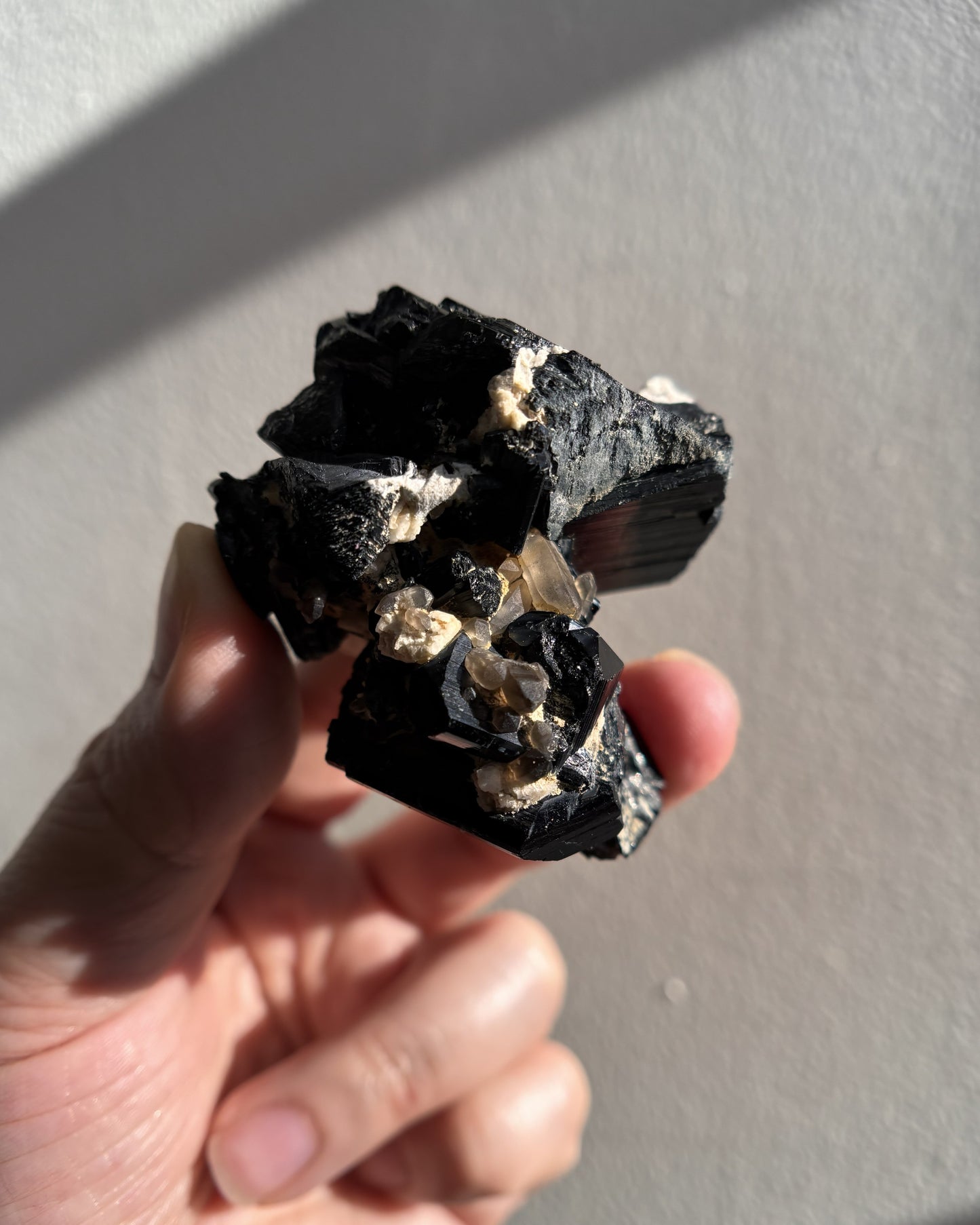 Namibian Black Tourmaline Mixed Minerals 102.1g