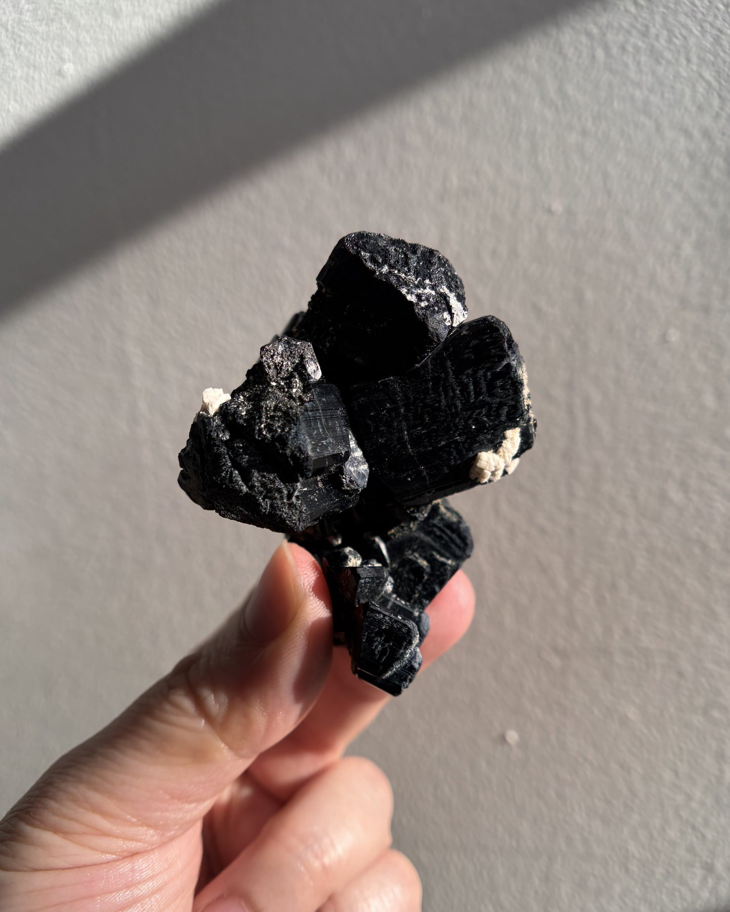 Namibian Black Tourmaline Mixed Minerals 102.1g