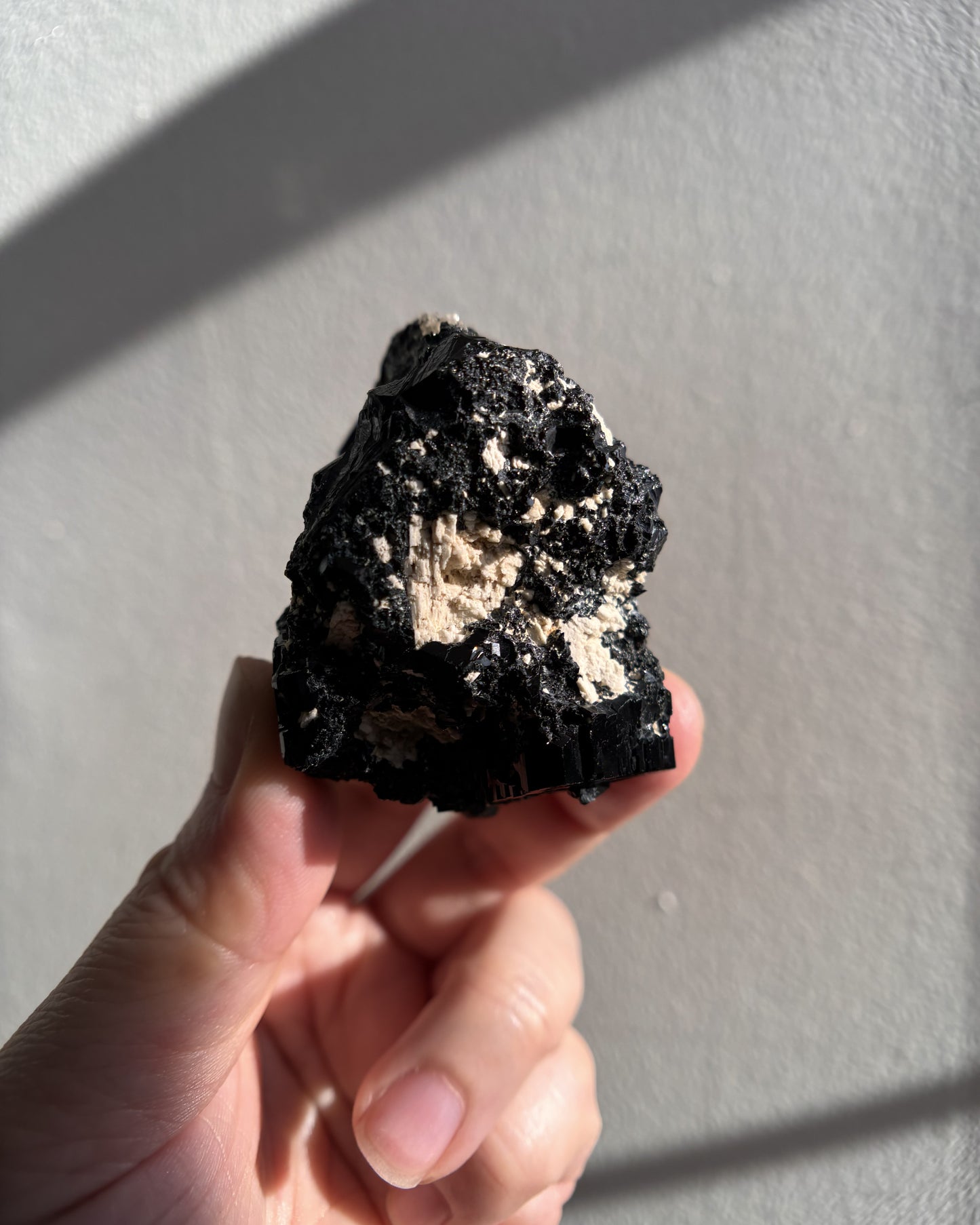 Namibian Black Tourmaline Mixed Minerals 137.6g