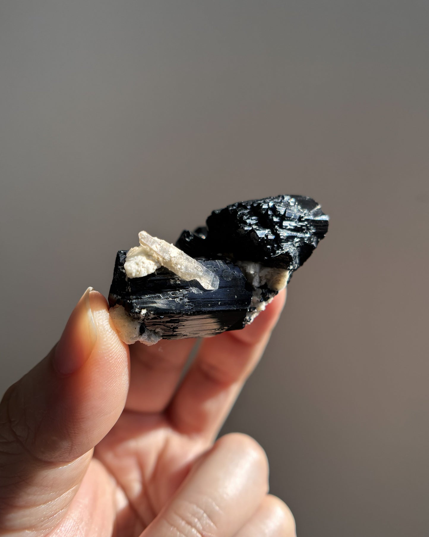 Namibian Black Tourmaline Mixed Minerals 40.8g