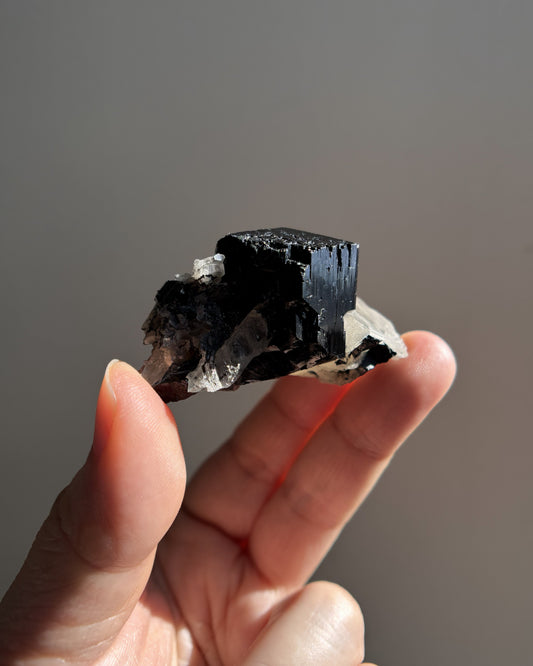 Namibian Black Tourmaline Mixed Minerals 41g