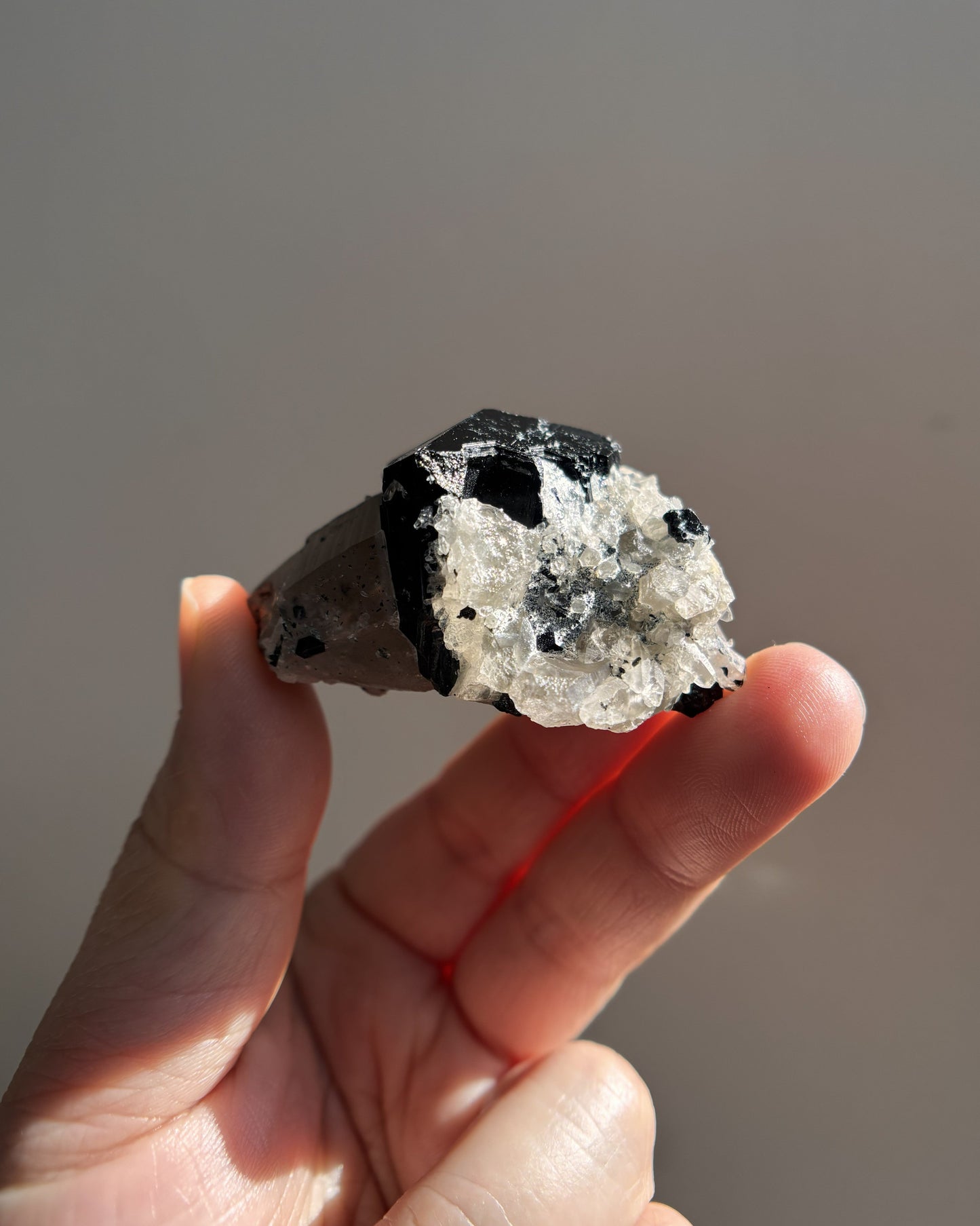 Namibian Black Tourmaline Mixed Minerals 41g