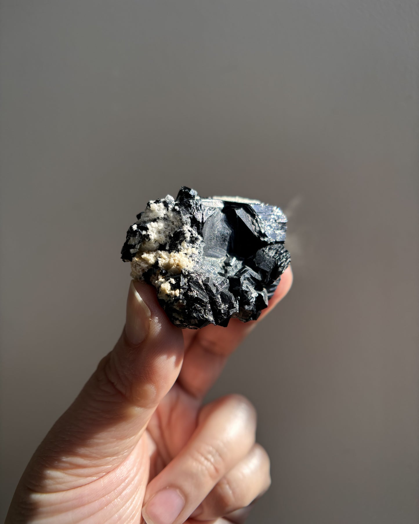 Namibian Black Tourmaline Mixed Minerals 66g