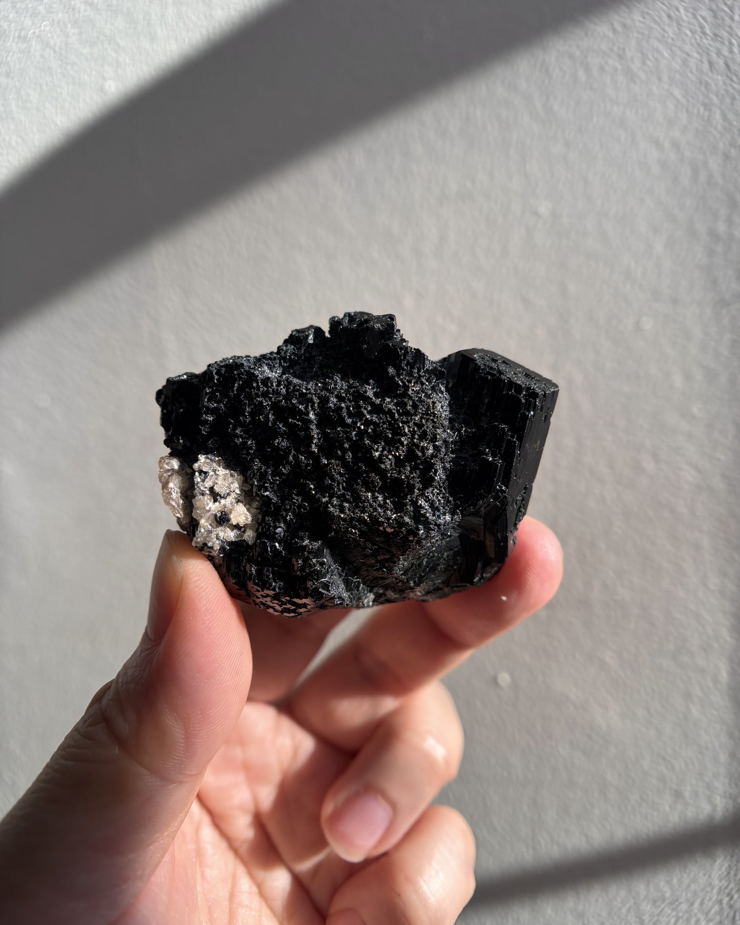 Namibian Black Tourmaline Mixed Minerals 96.3g