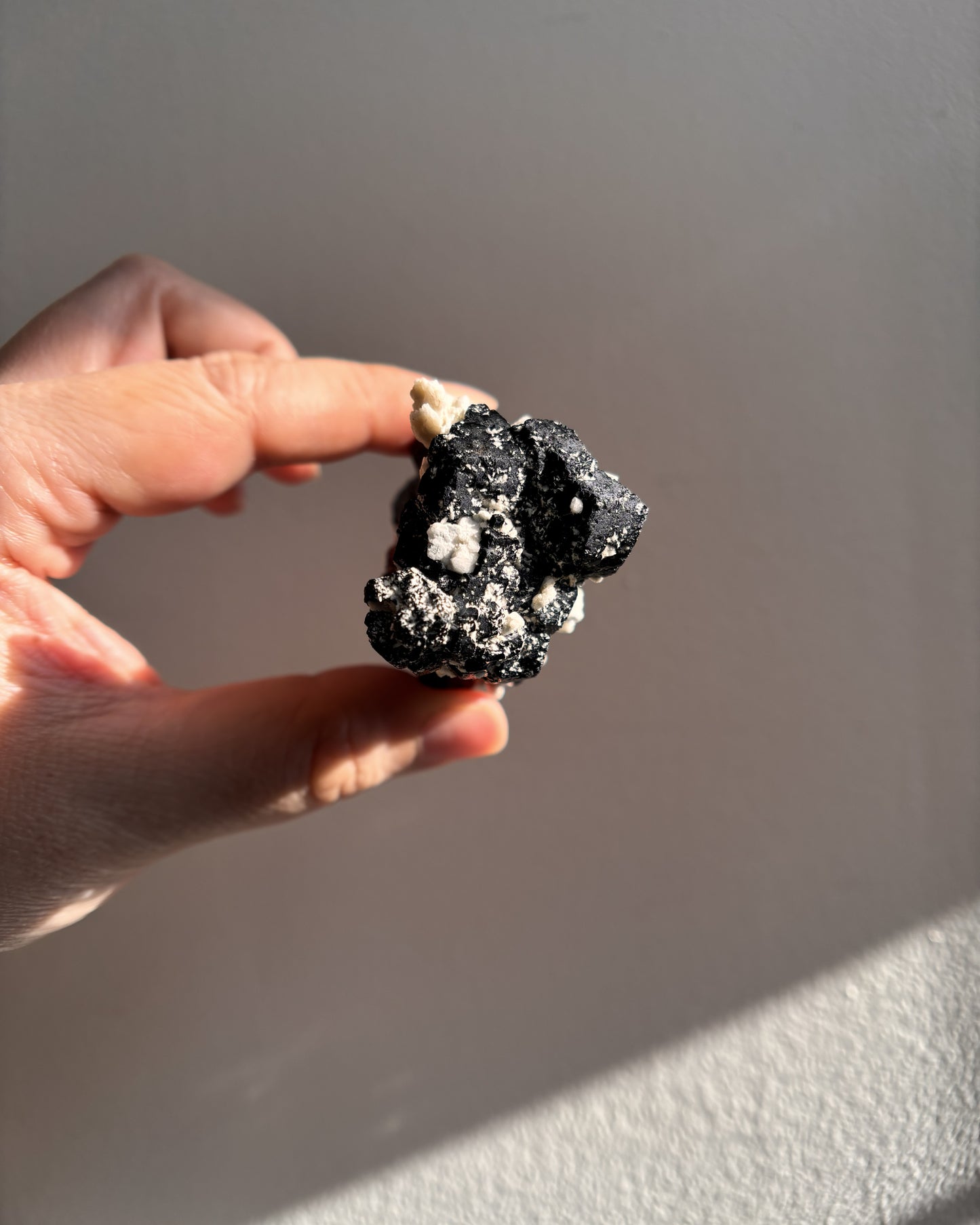 Namibian Black Tourmaline with Feldspar 96.6g