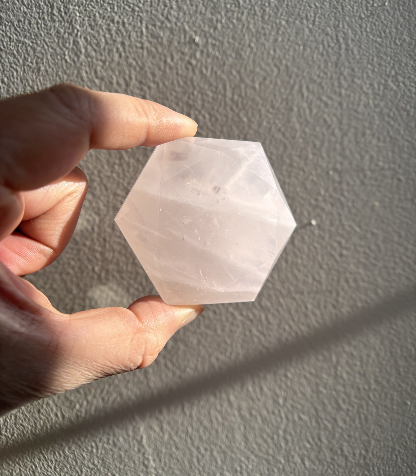 Pale Pink Diamond Quartz