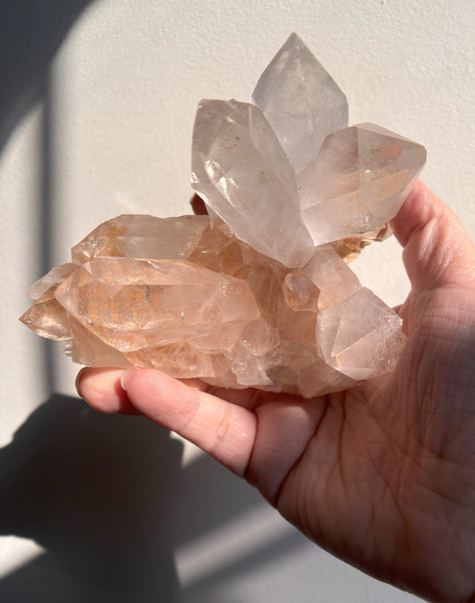 Pink Himalayan Samadhi Quartz 386g