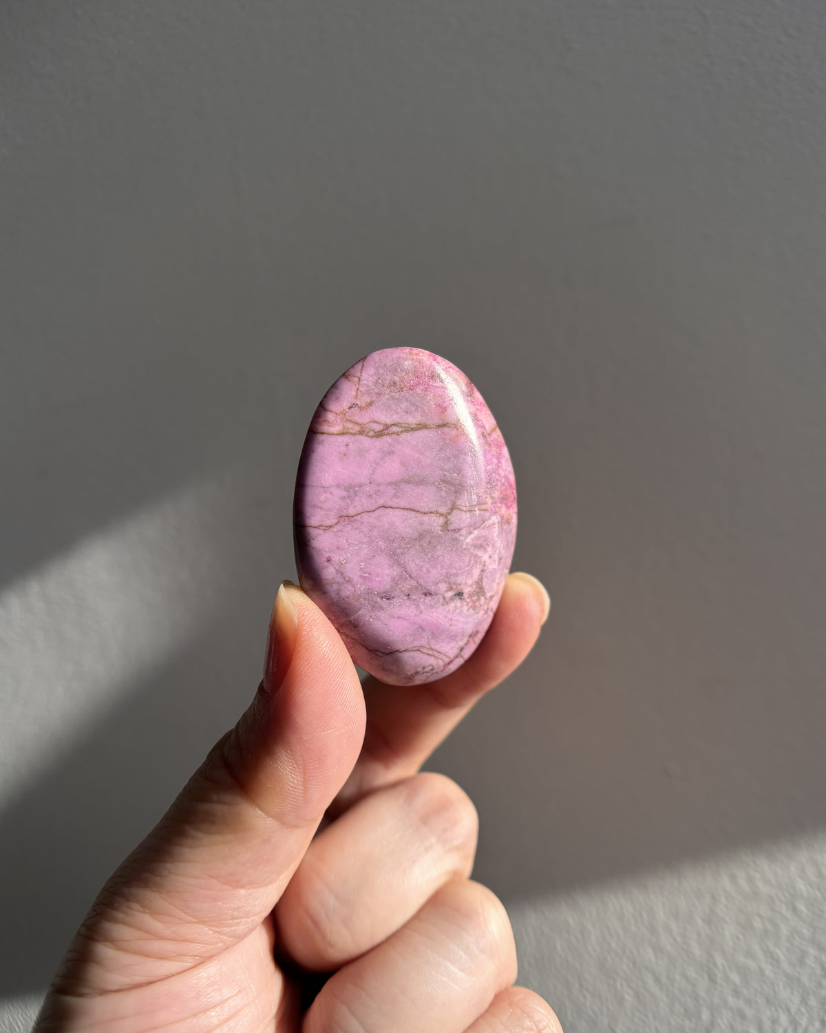 Pink Cobaltocalcite Palmstone 24.3g