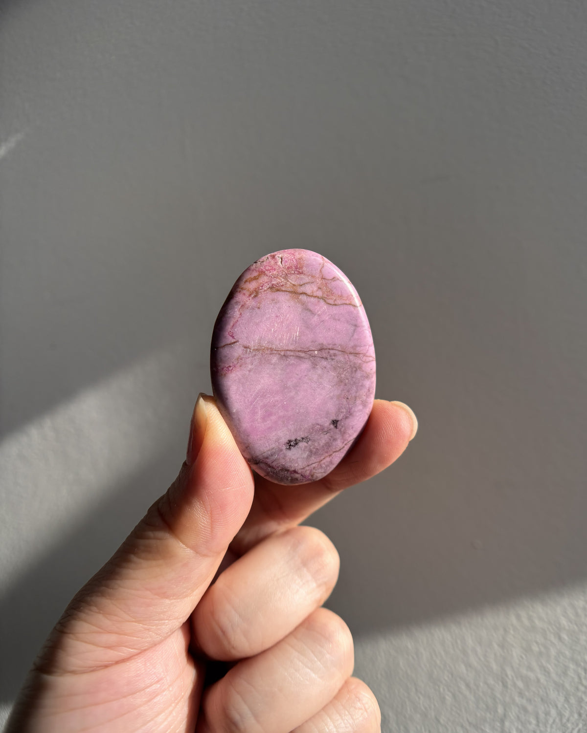 Pink Cobaltocalcite Palmstone 24.3g