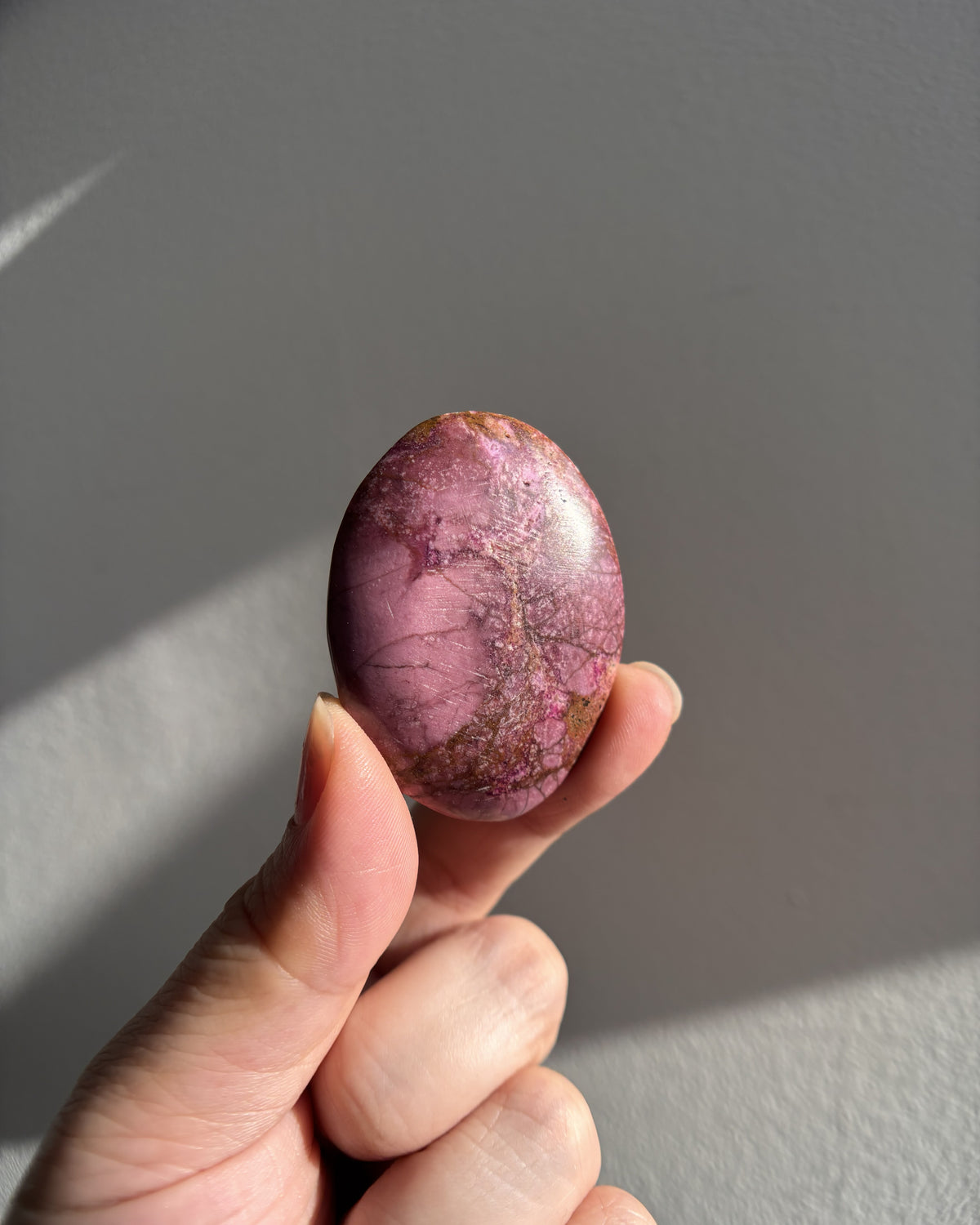 Pink Cobaltocalcite Palmstone 24.4g