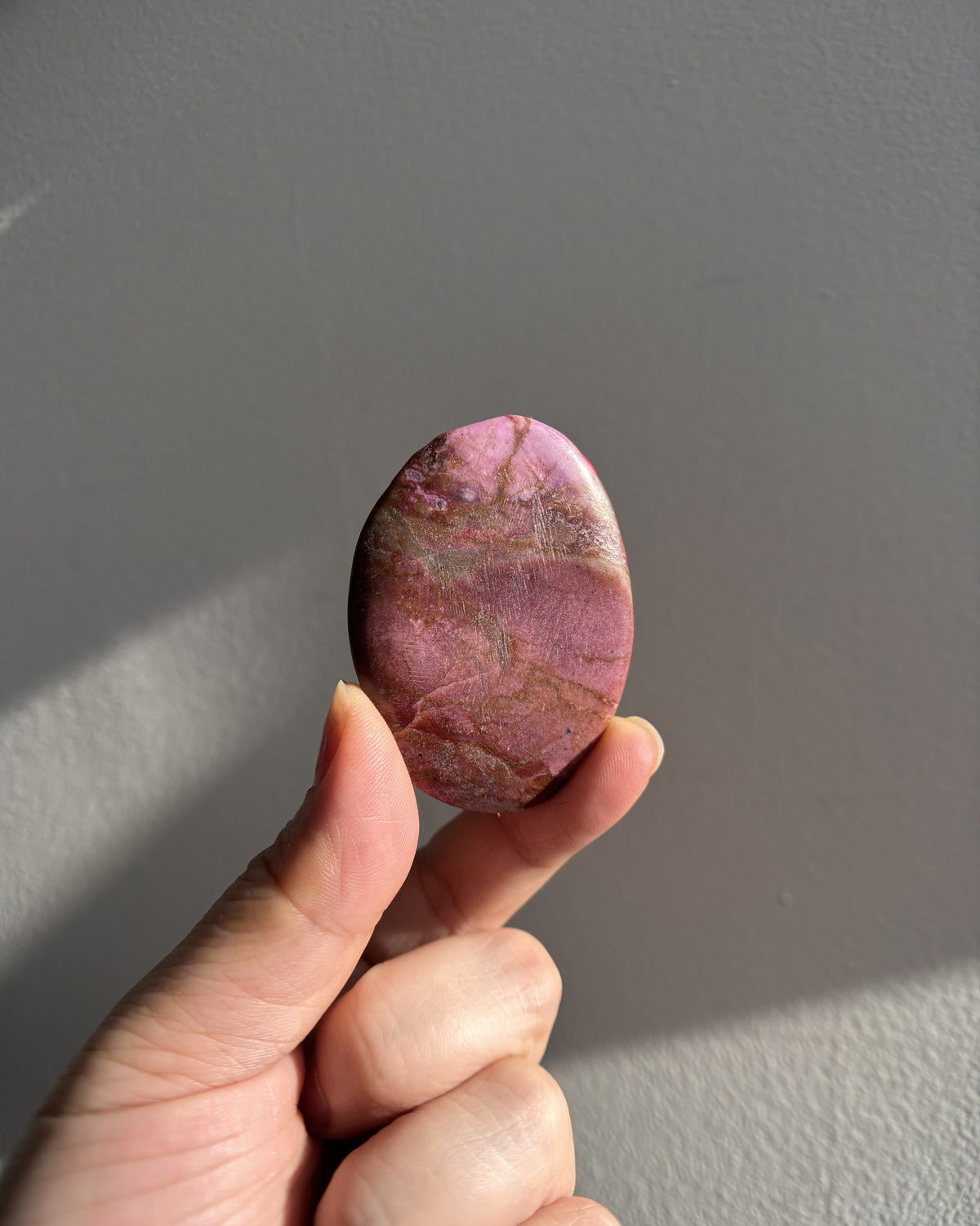 Pink Cobaltocalcite Palmstone 25.2g