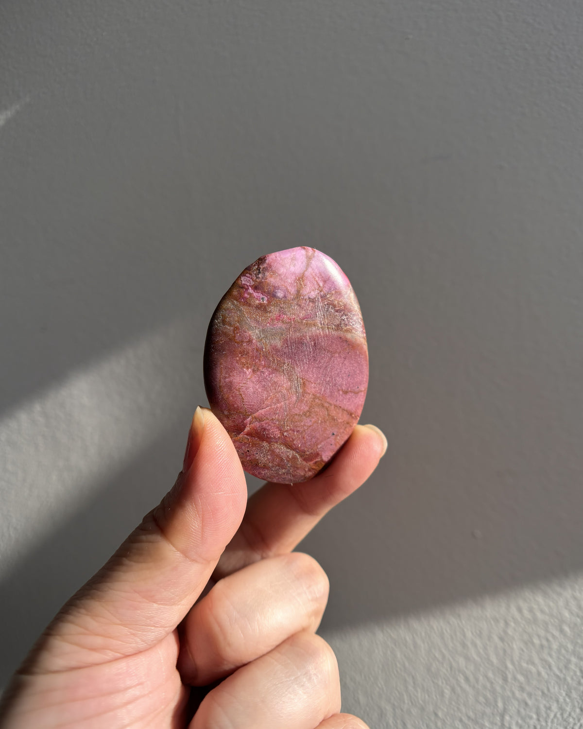 Pink Cobaltocalcite Palmstone 25.2g
