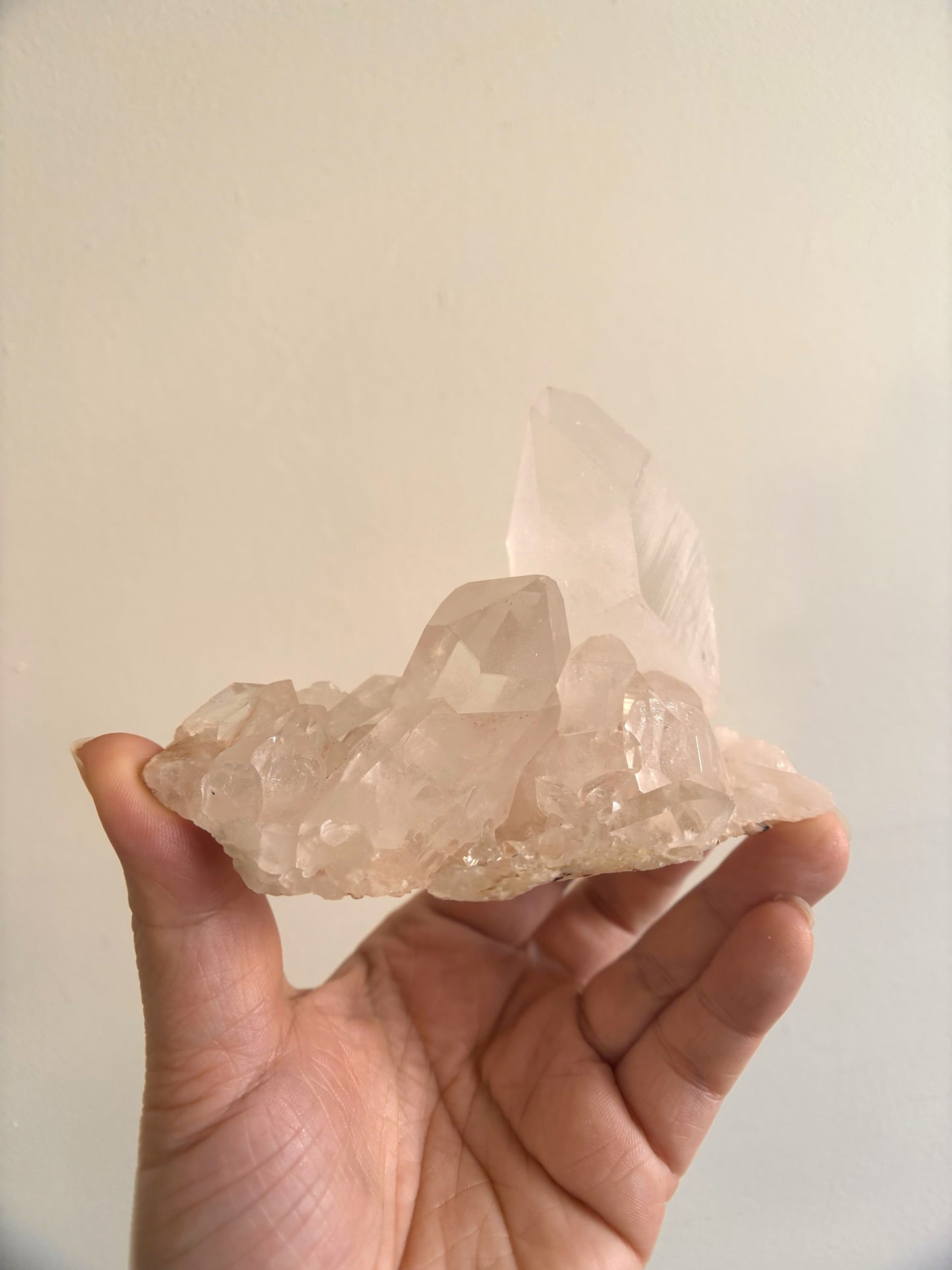 Pink Himalayan Samadhi Cluster 239g