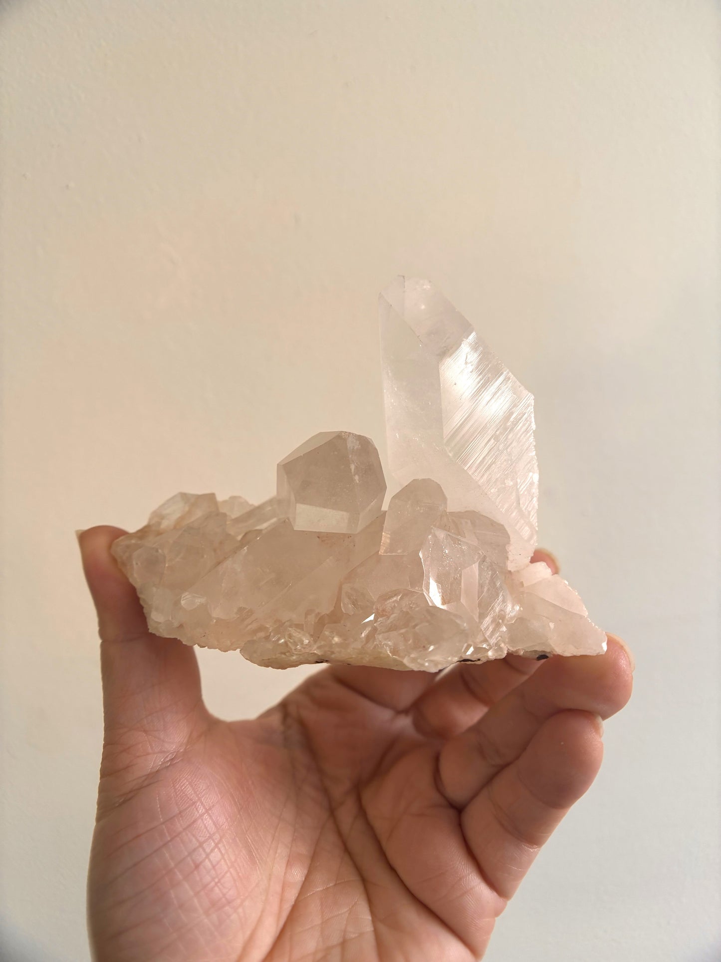 Pink Himalayan Samadhi Cluster 239g