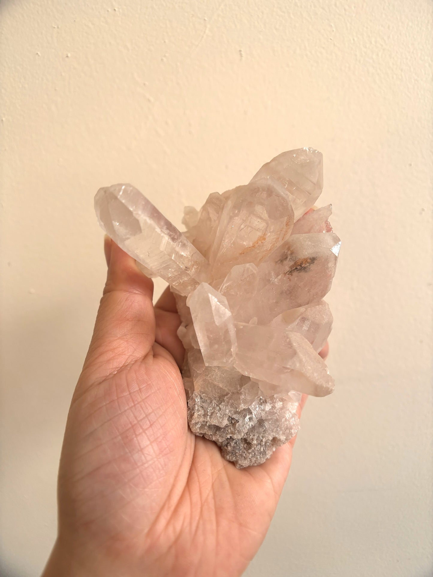 Pink Himalayan Samadhi Cluster 247g