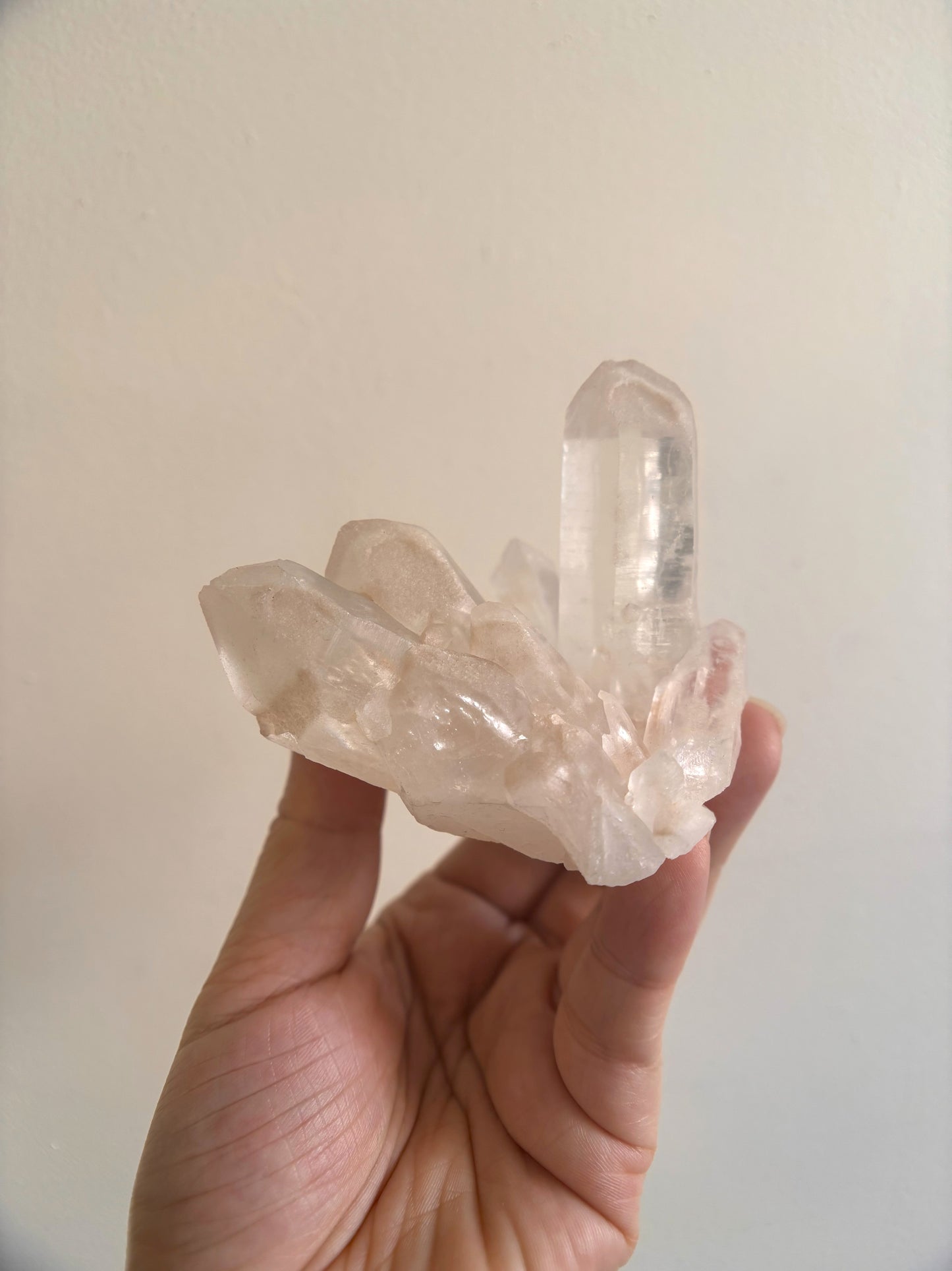 Pink Himalayan Samadhi Cluster 247g