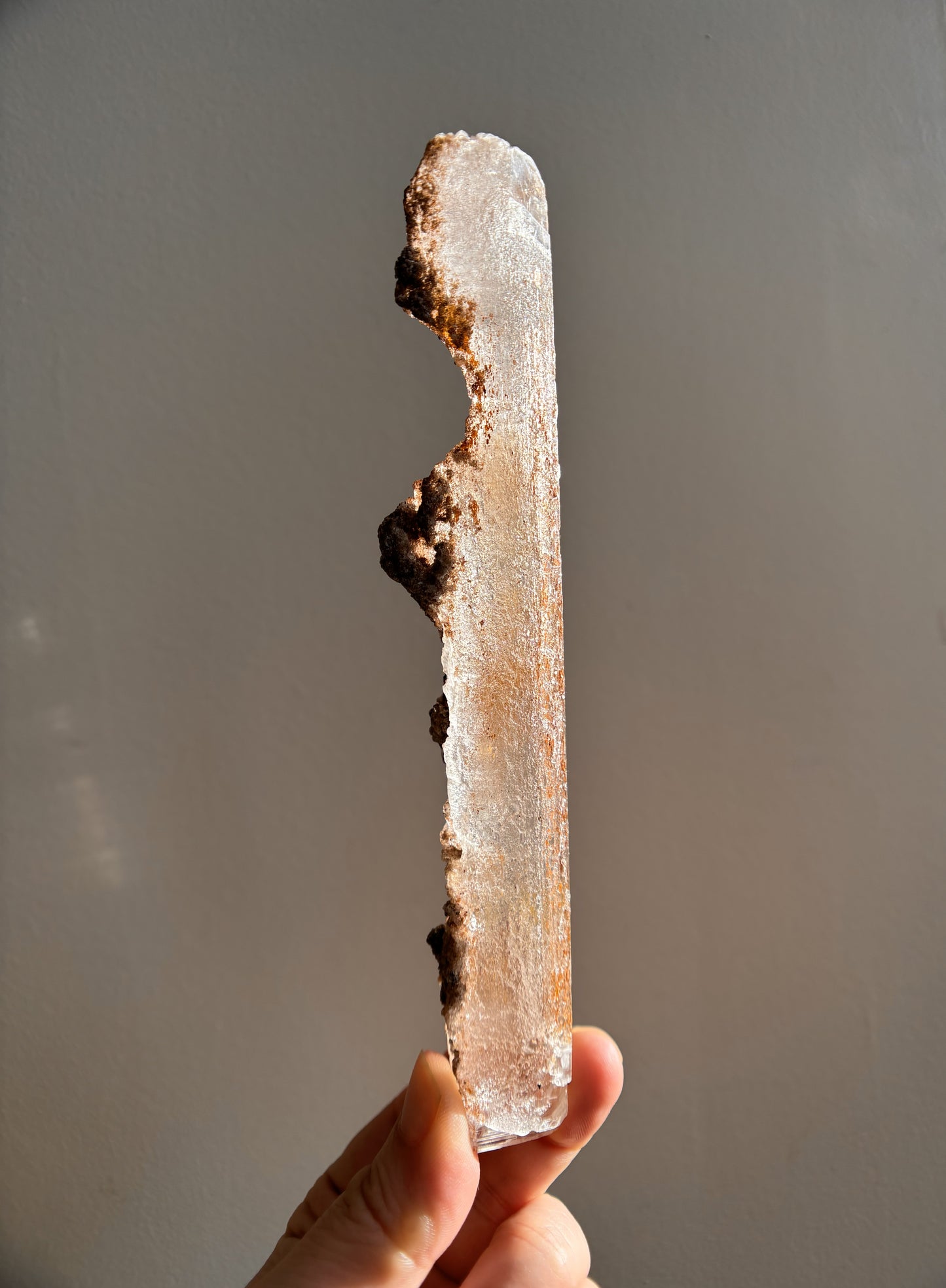 Ancient Poseidon Temple Selenite 108.9g