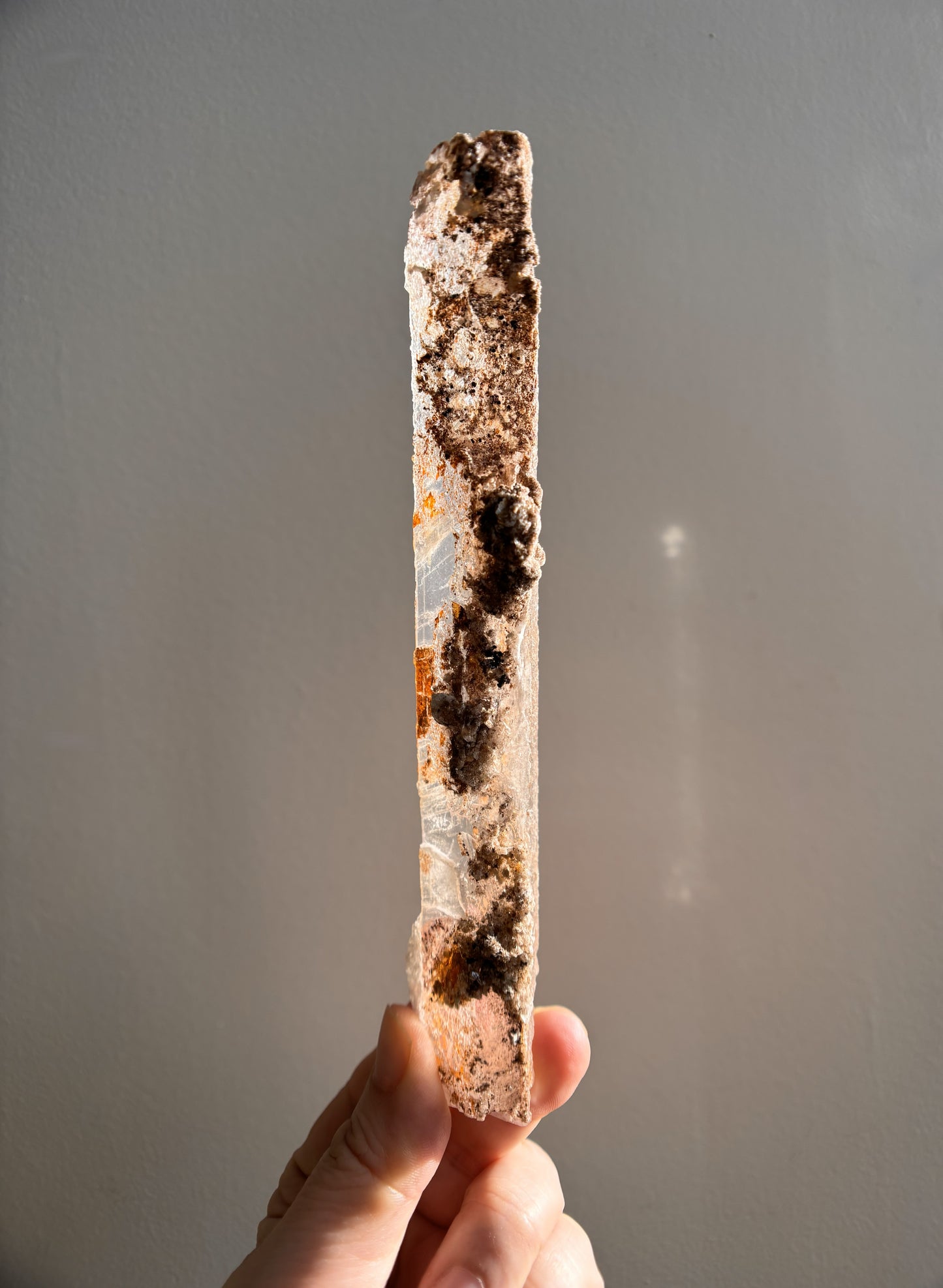 Ancient Poseidon Temple Selenite 108.9g