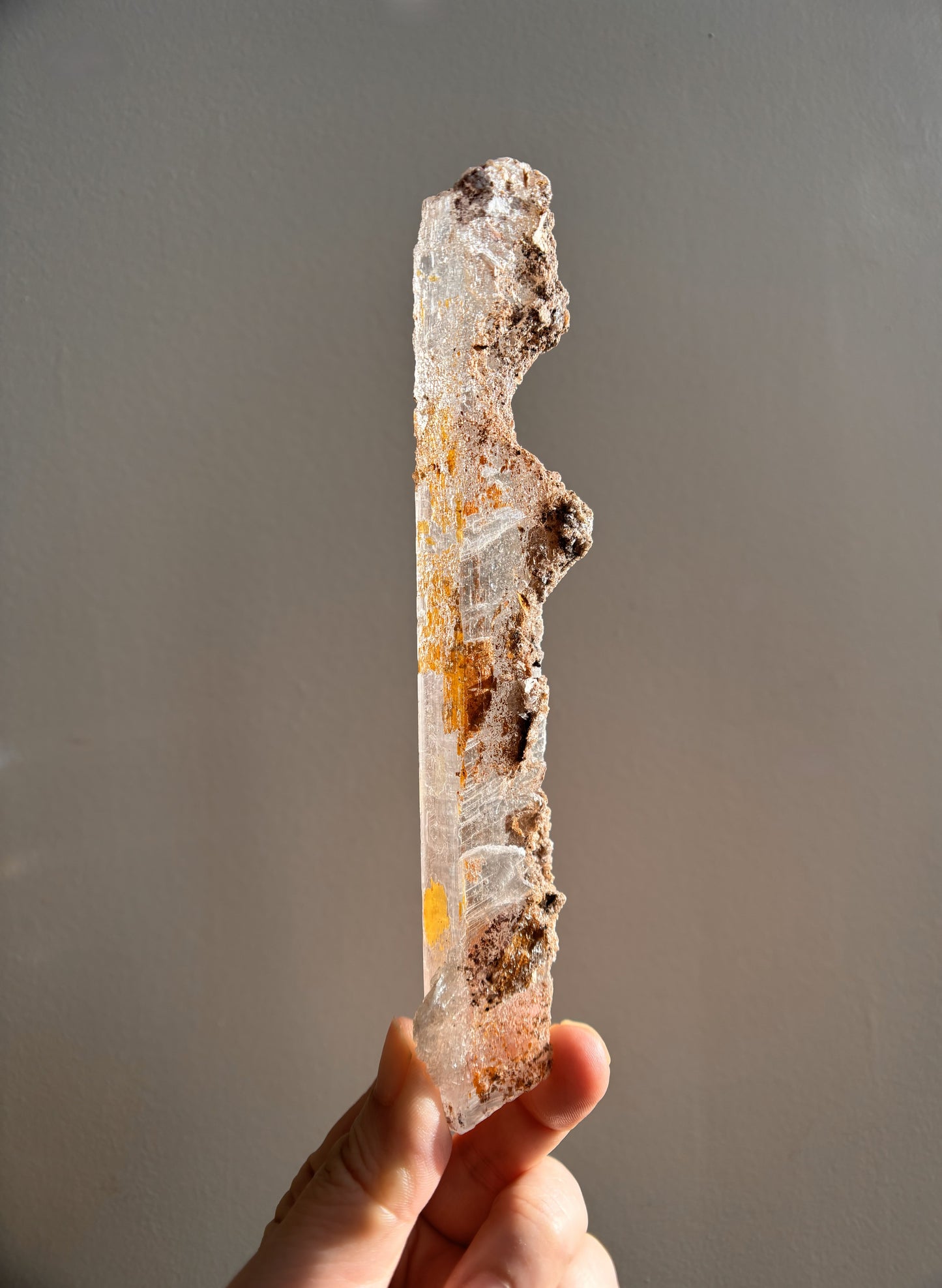 Ancient Poseidon Temple Selenite 108.9g