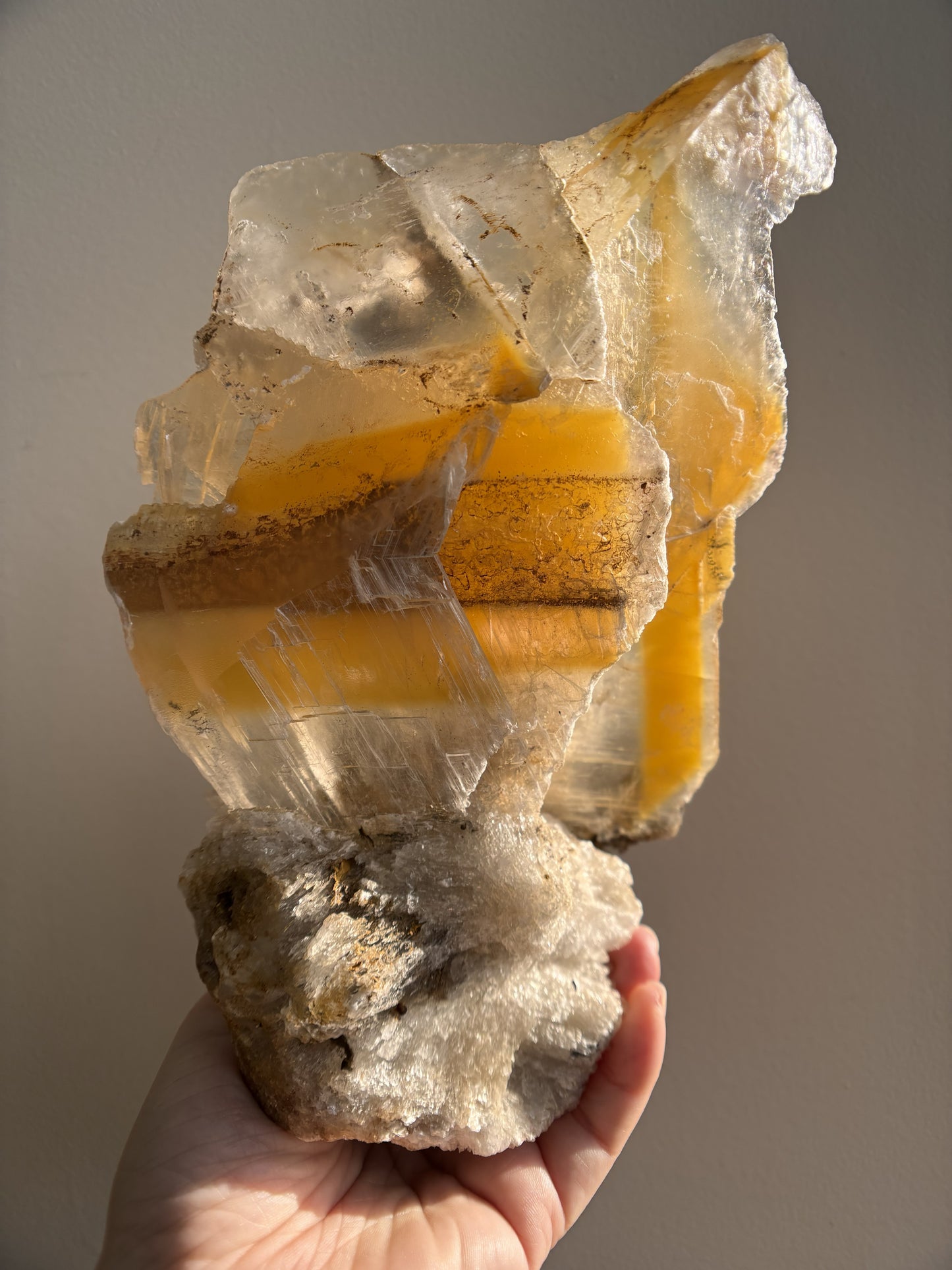 Ancient Poseidon Temple Selenite 1.25kg (2.7lbs)