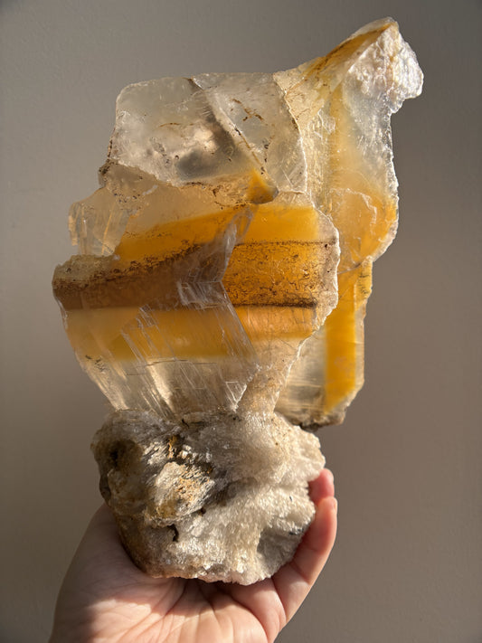 Ancient Poseidon Temple Selenite 1.25kg (2.7lbs)