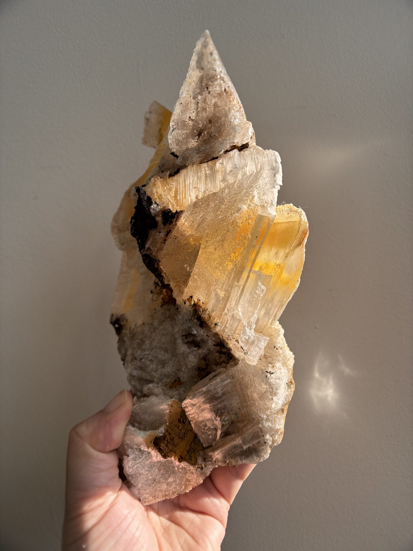 Ancient Poseidon Temple Selenite 1.25kg (2.7lbs)