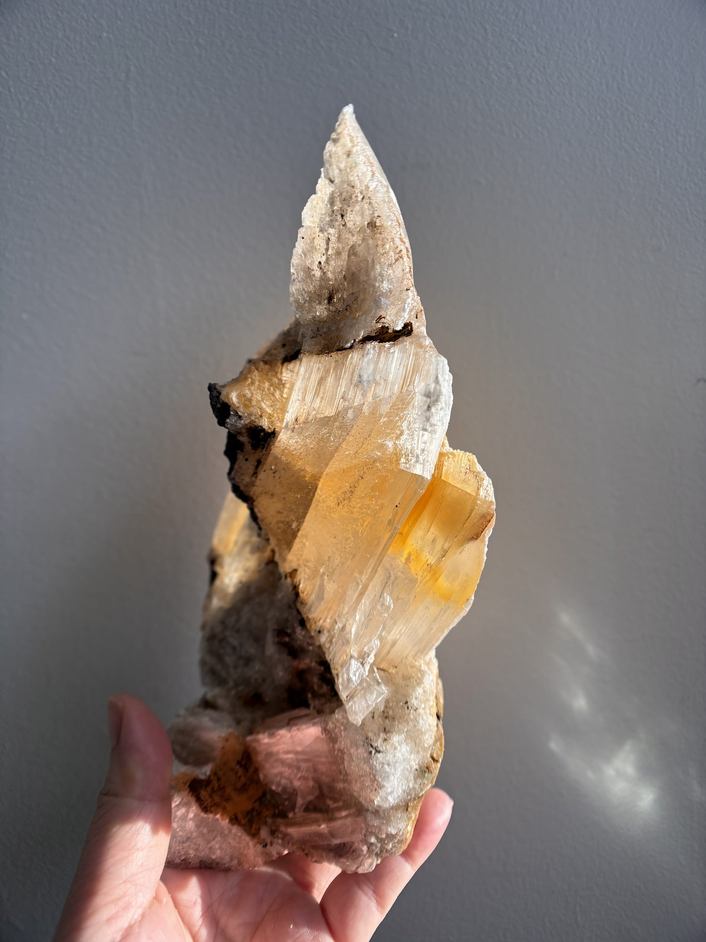Ancient Poseidon Temple Selenite 1.25kg (2.7lbs)