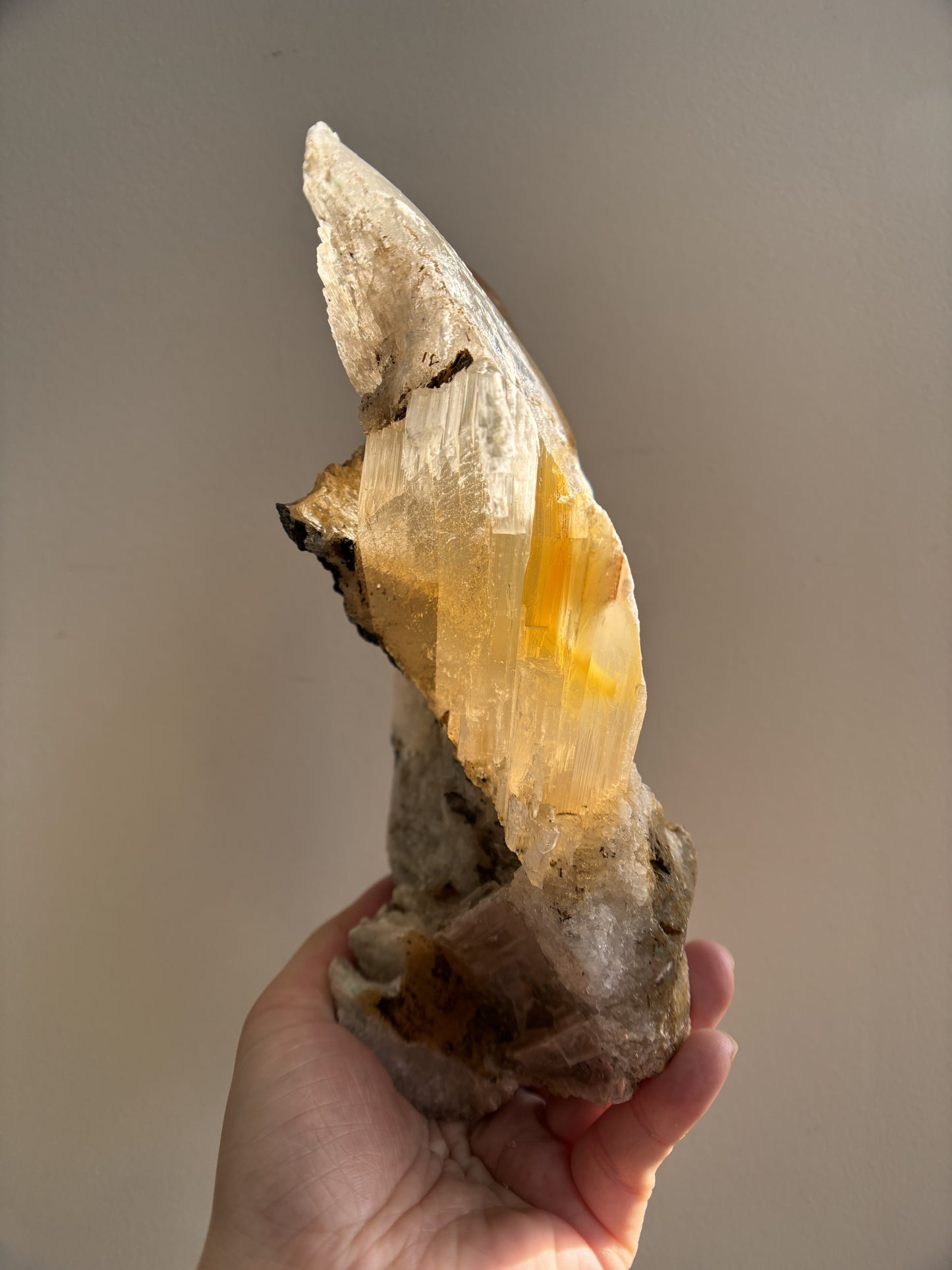 Ancient Poseidon Temple Selenite 1.25kg (2.7lbs)