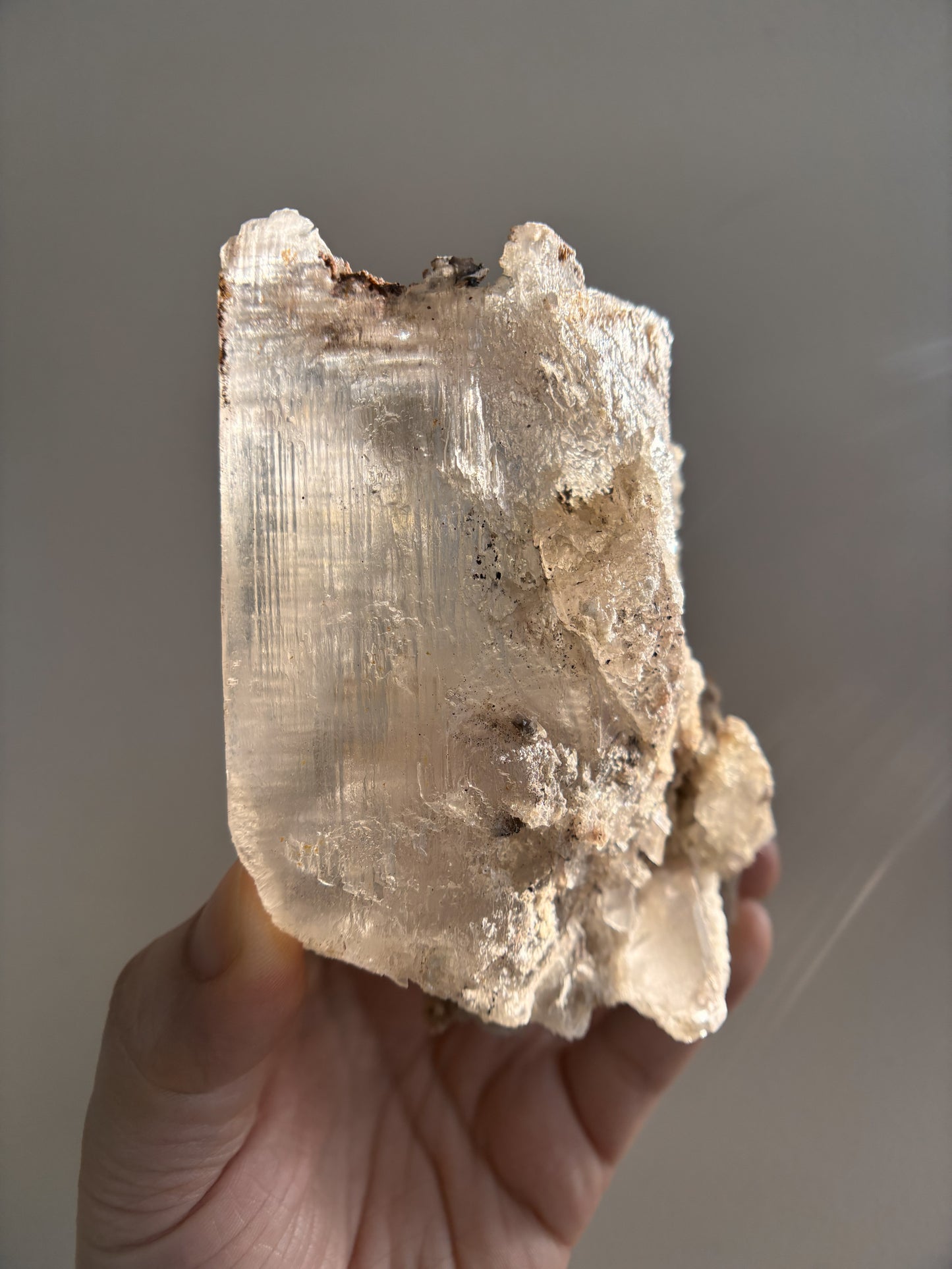 Ancient Poseidon Temple Selenite 288g