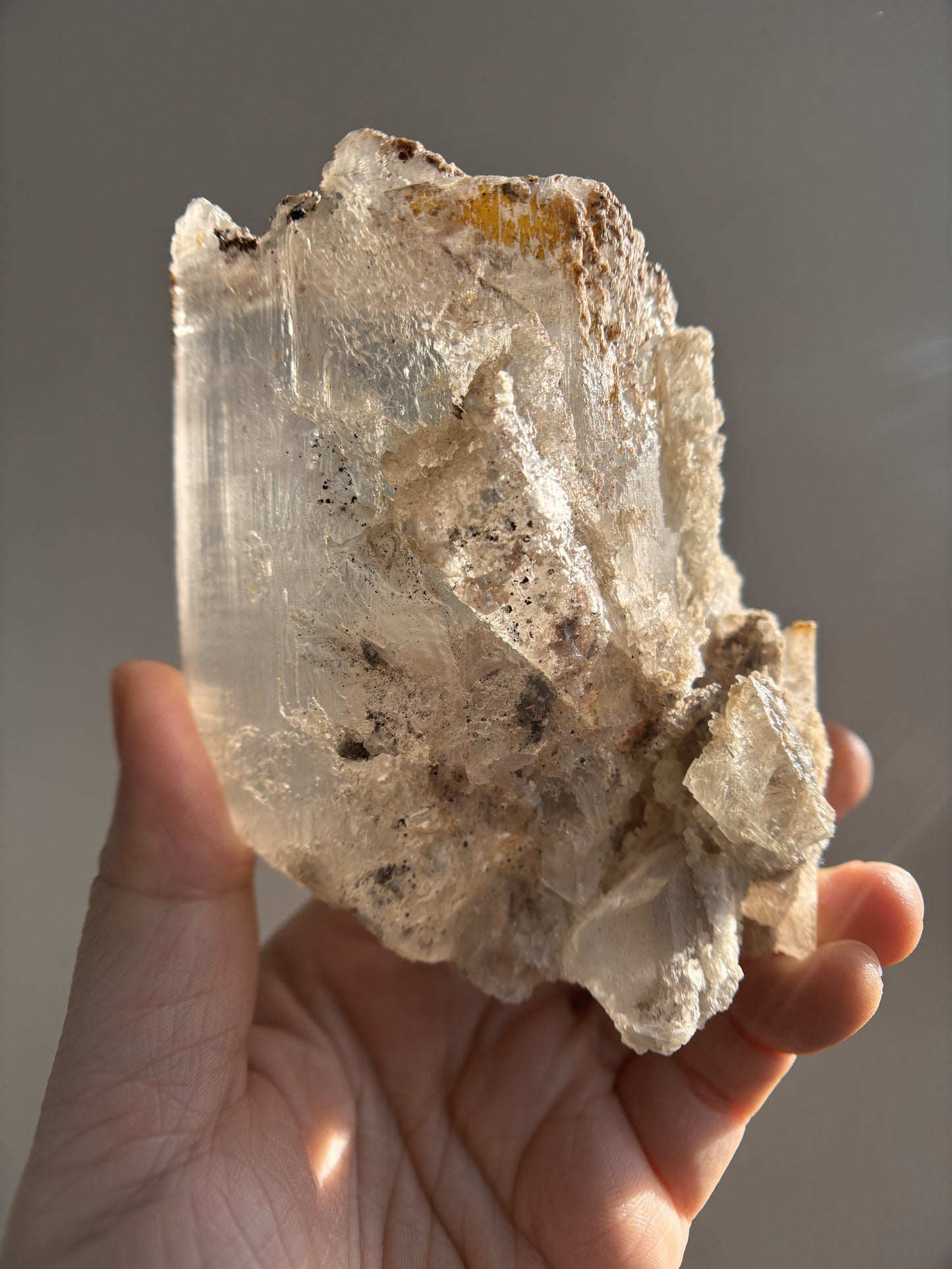 Ancient Poseidon Temple Selenite 288g