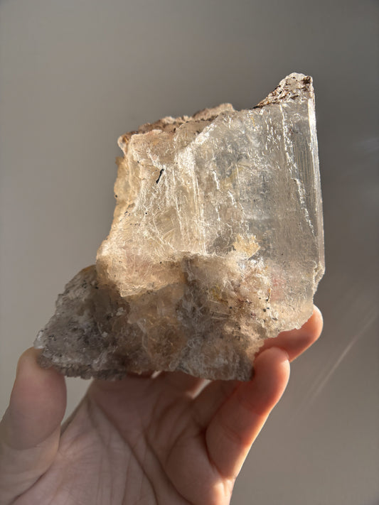 Ancient Poseidon Temple Selenite 288g