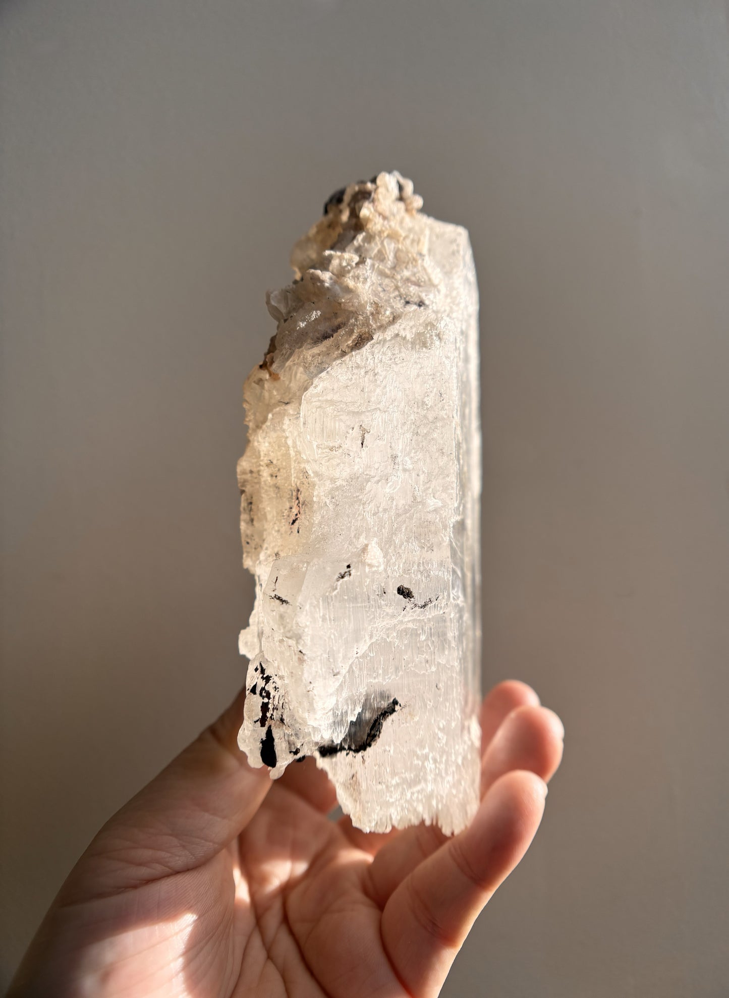 Ancient Poseidon Temple Selenite 83g