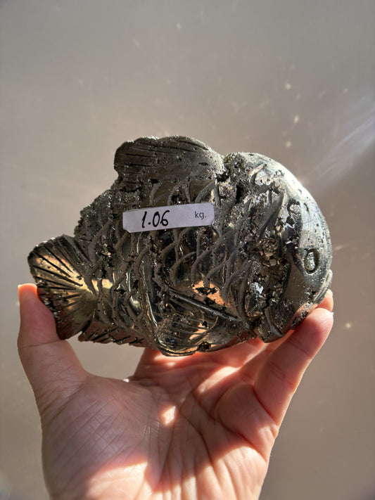 Peruvian Pyrite Fish 1.06kg