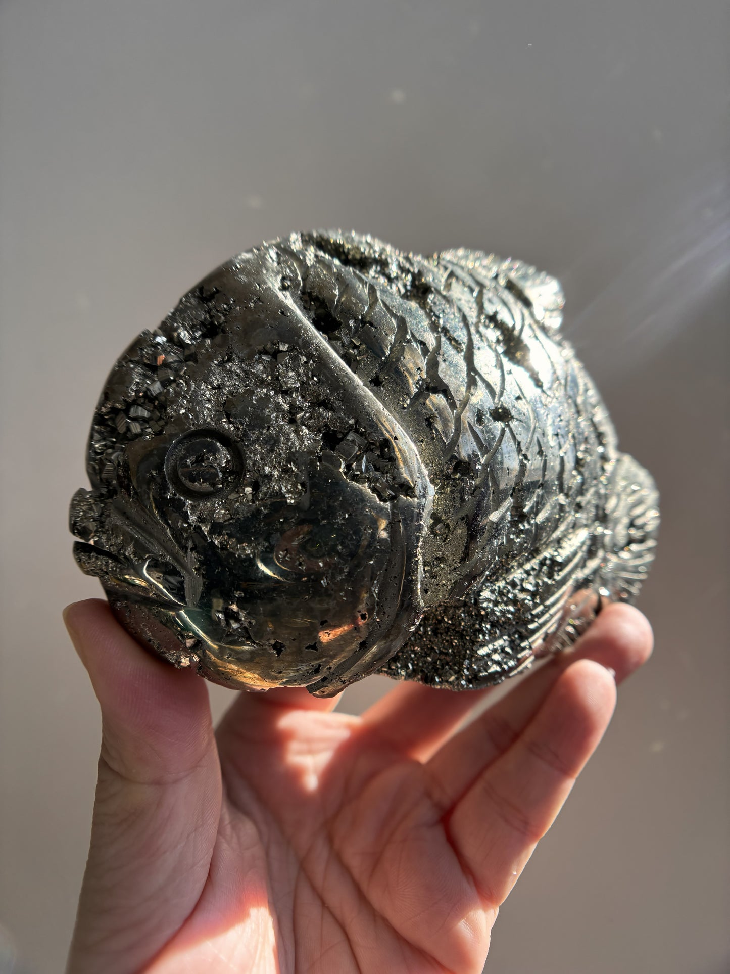 Peruvian Pyrite Fish 1.06kg